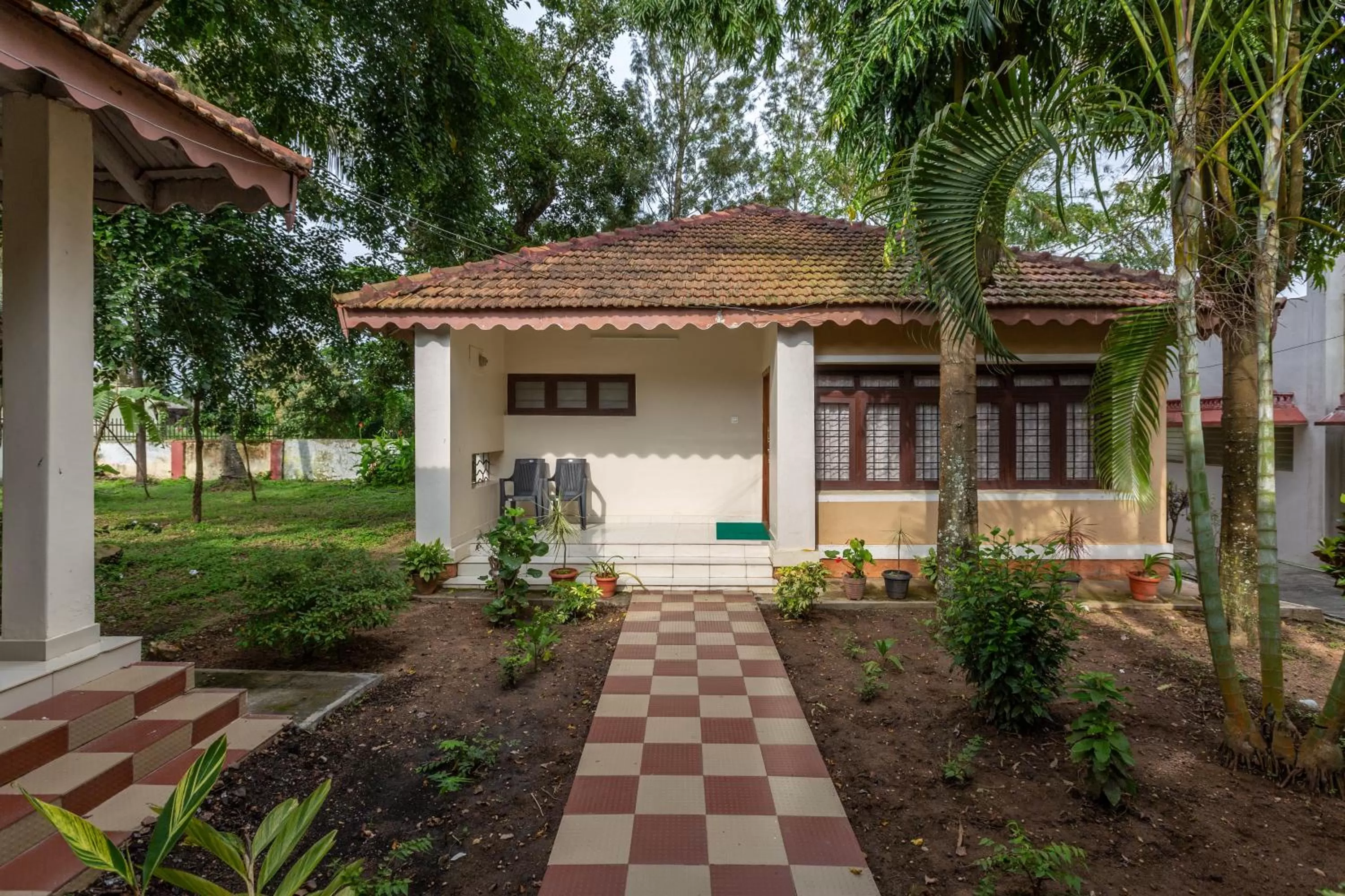 Property Building in KSTDC Hotel Mayura Velapuri Belur