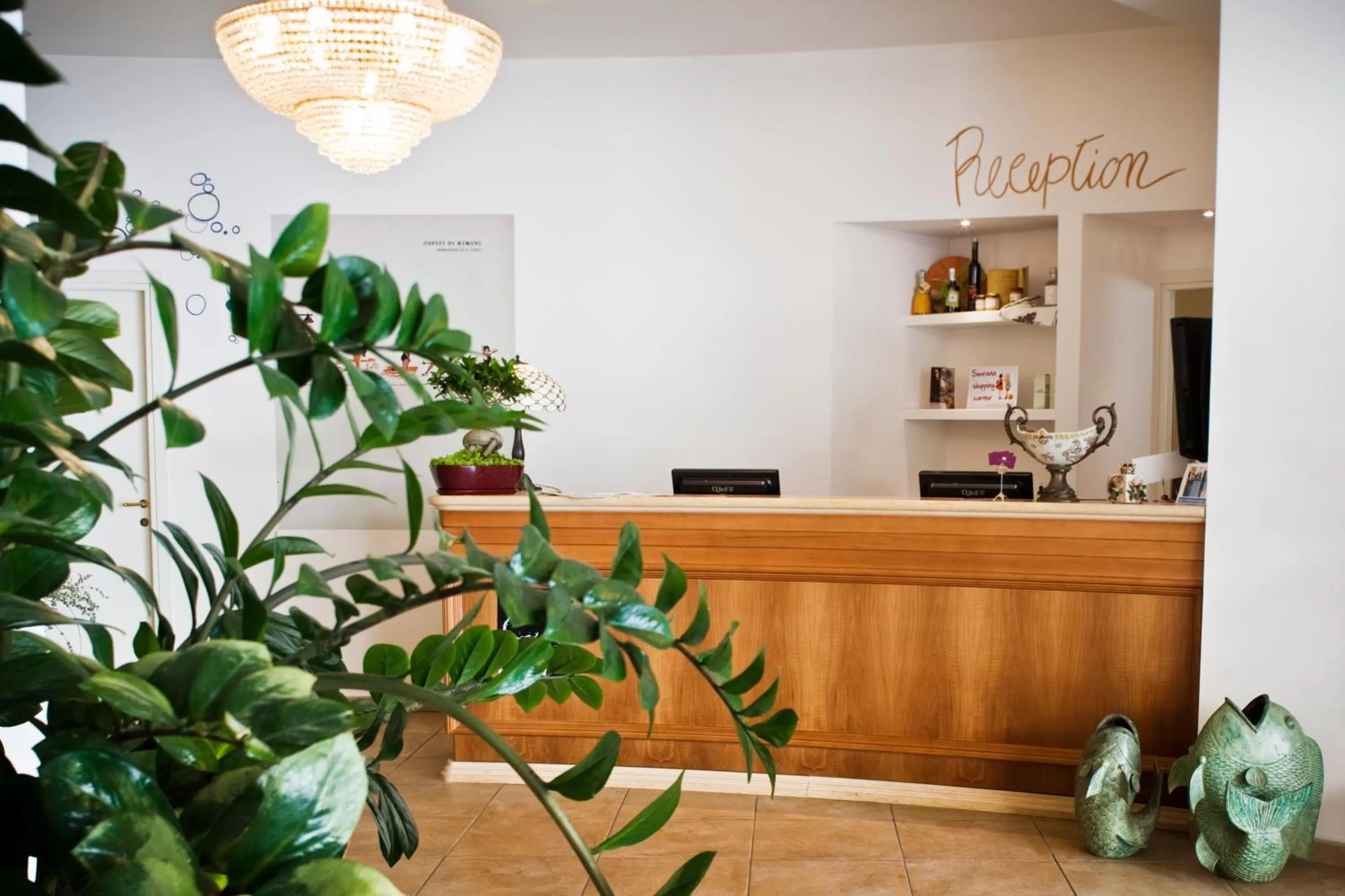 Lobby or reception in Sovrana Hotel & SPA