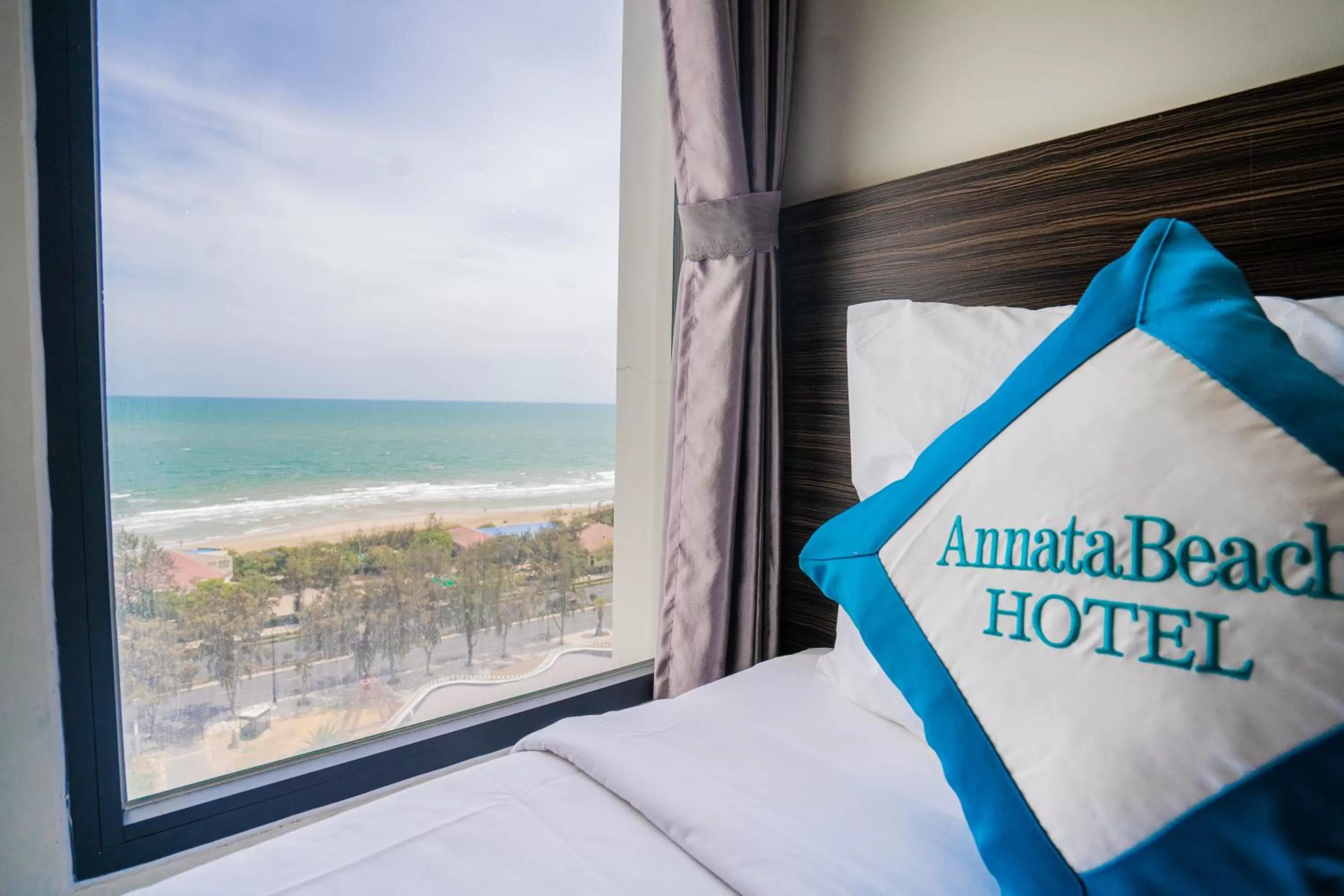 Sea view, Bed in Annata Beach Hotel