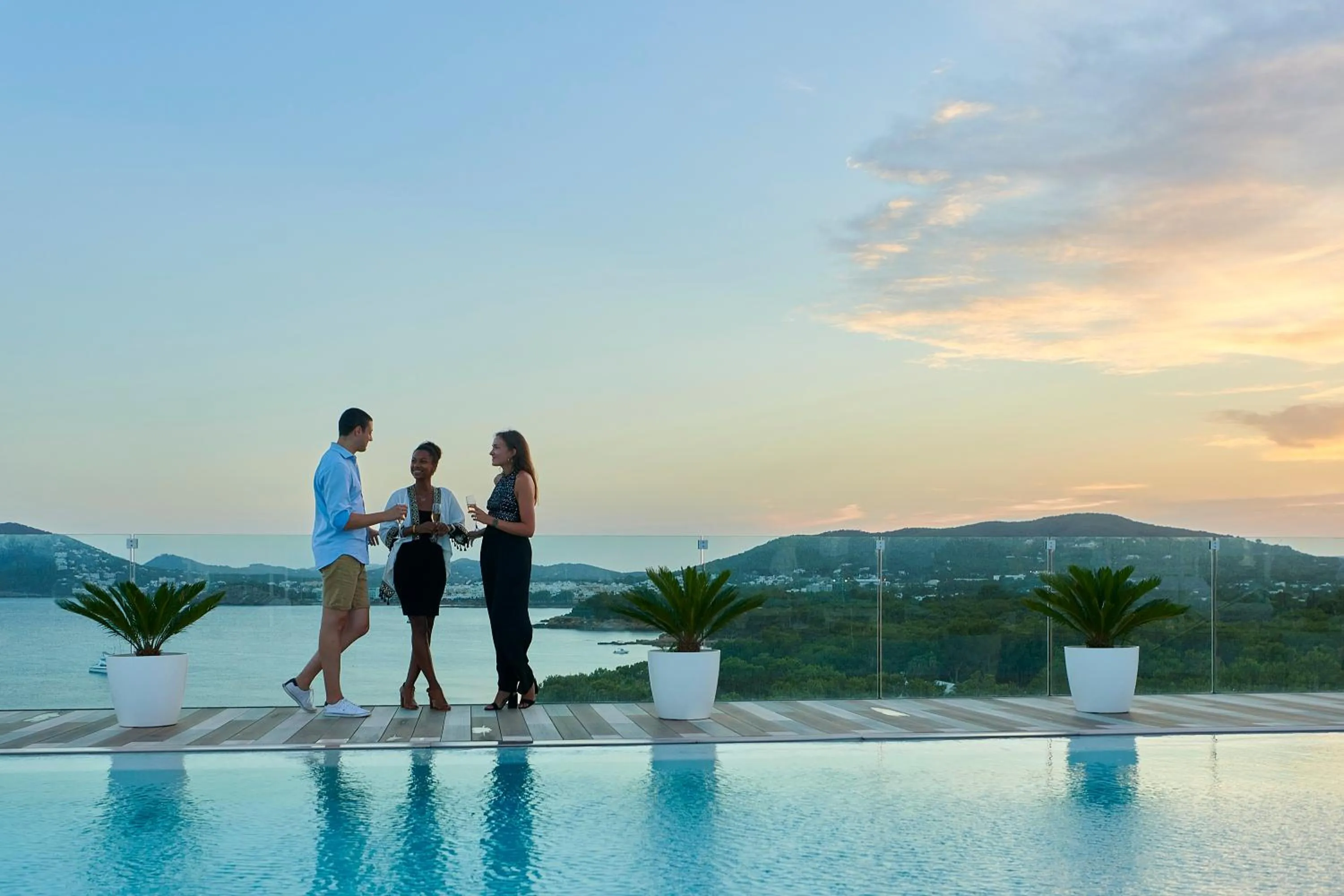 Swimming pool in Iberostar Selection Santa Eulalia Adults-Only Ibiza