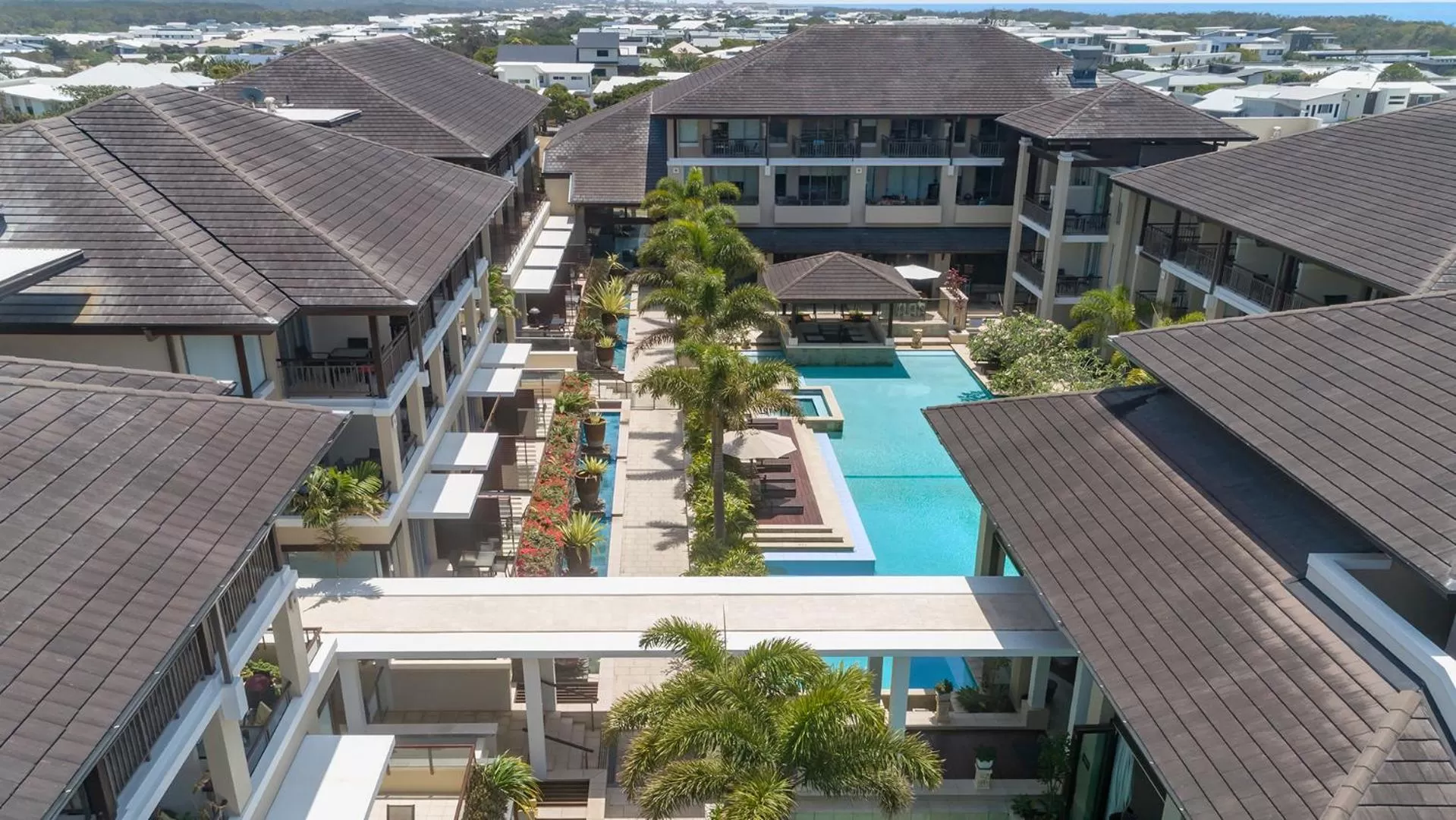 Bird's eye view in Oaks Casuarina Santai Resort