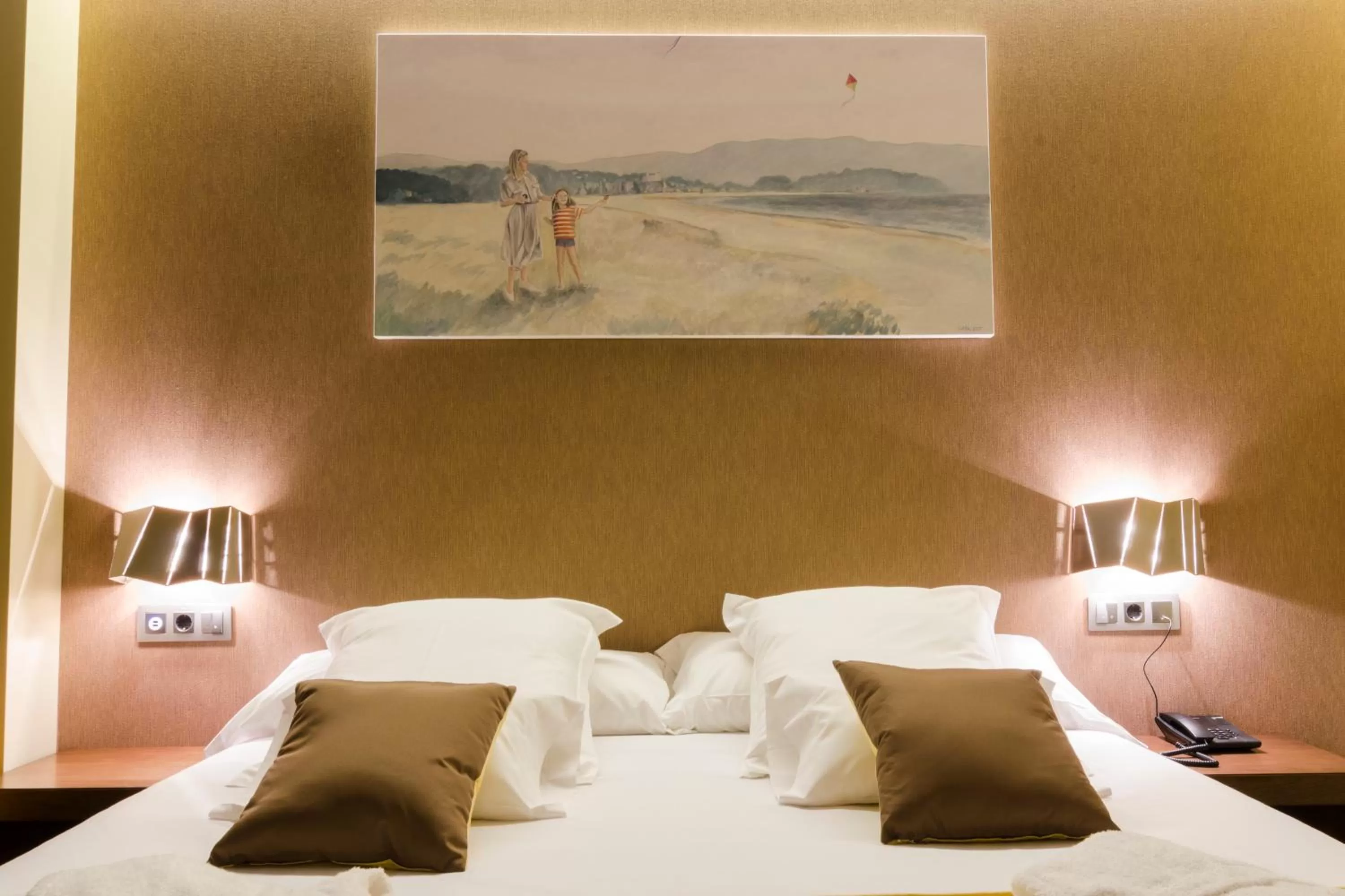 Decorative detail, Bed in Agua de Mar Hotel Boutique