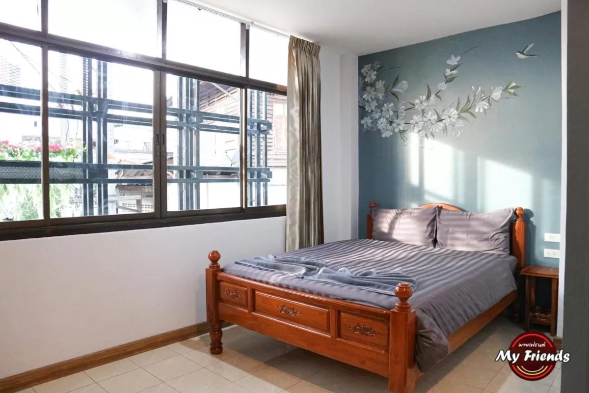 Bed in My Friends Hotel