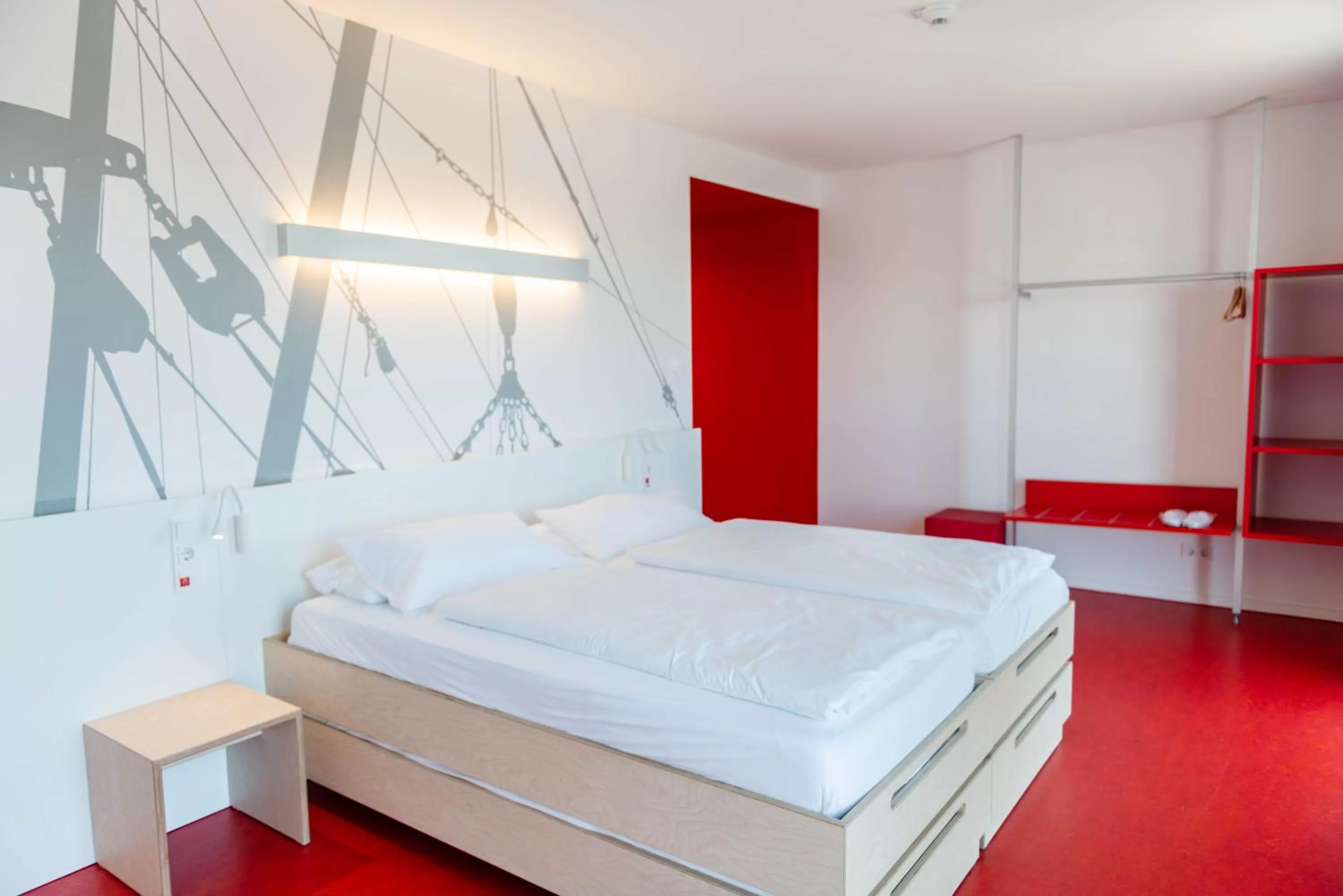 Bed in havenhostel Cuxhaven