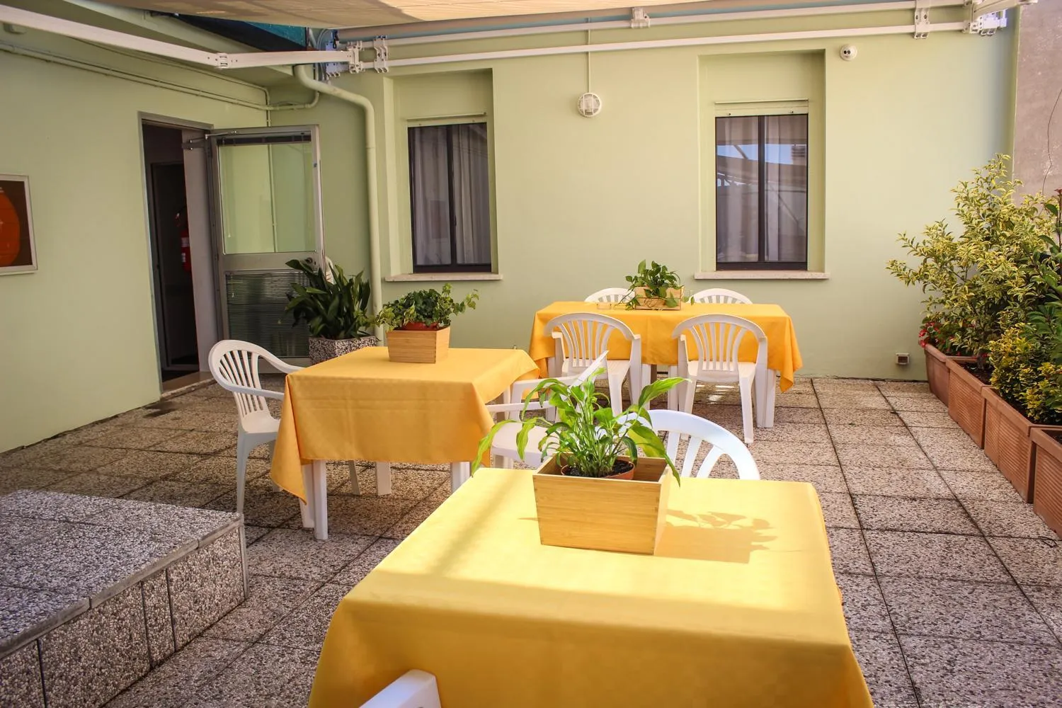 Balcony/Terrace in Hotel Centrale