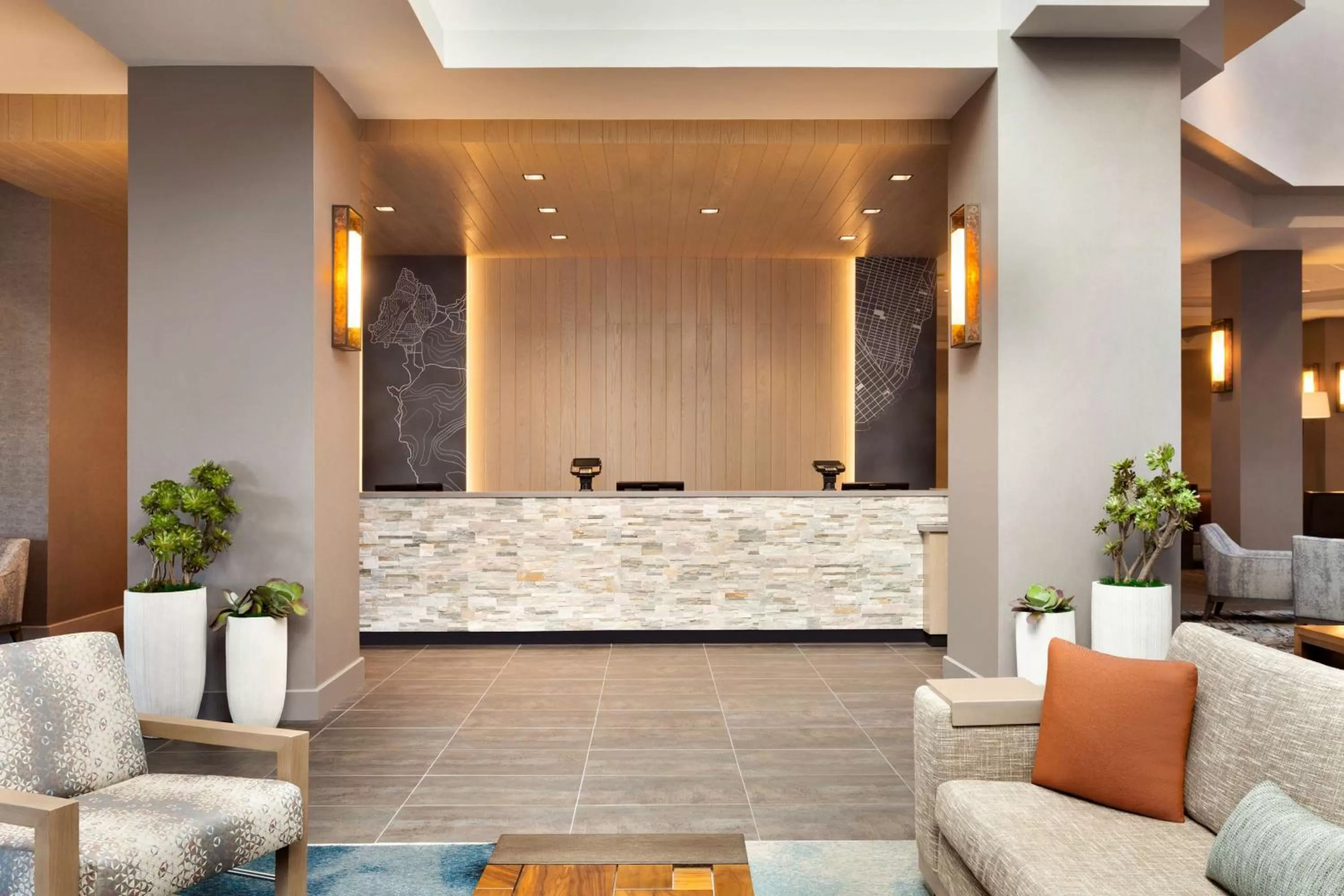 Lobby or reception in Embassy Suites by Hilton Monterey Bay Seaside