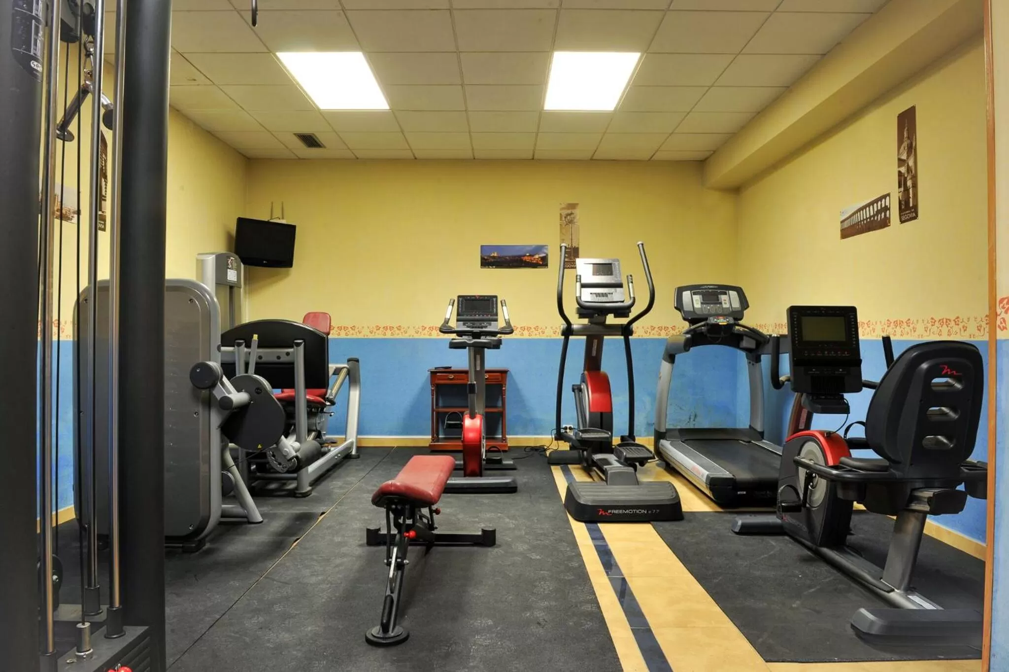 Fitness centre/facilities in Hotel Corregidor