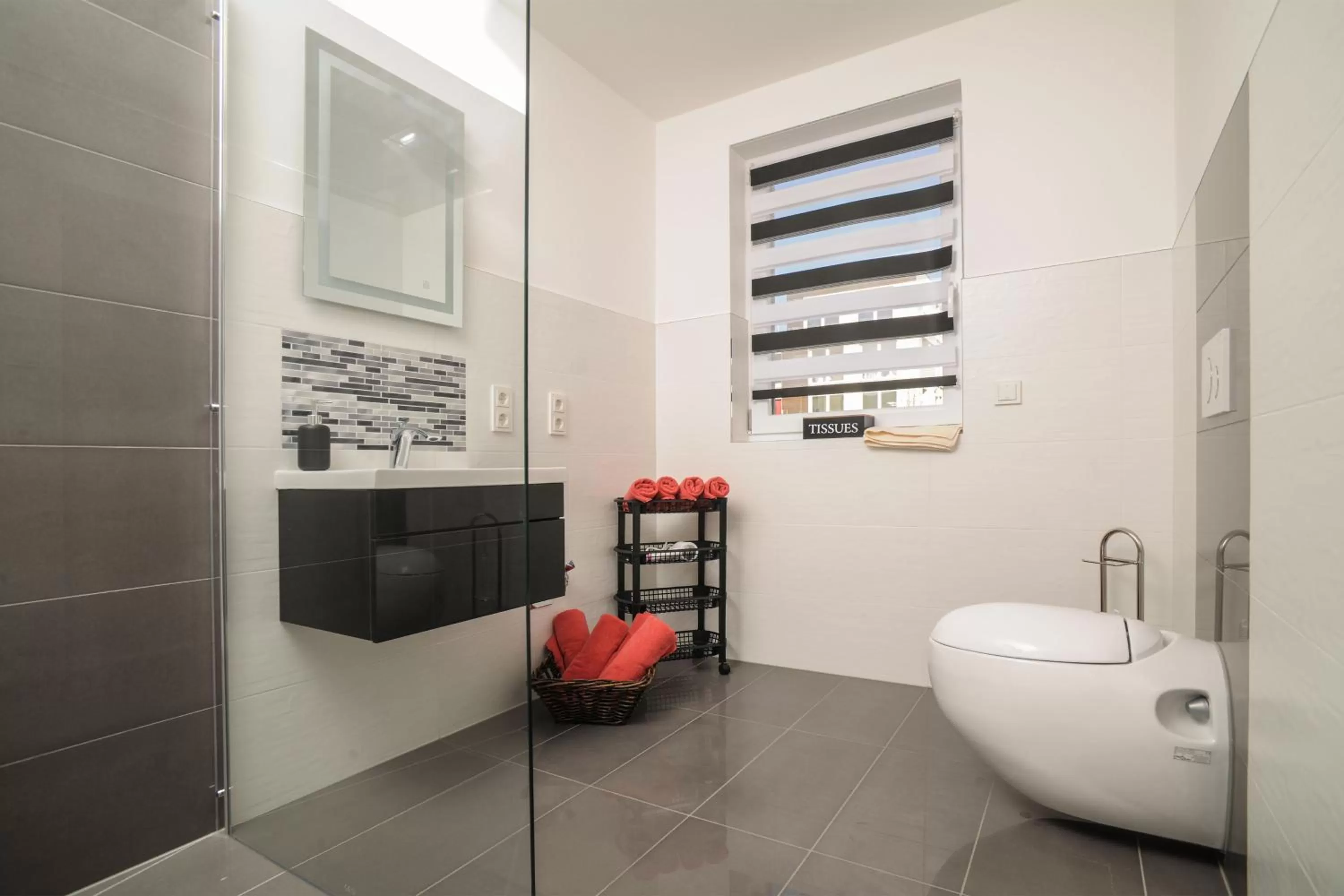 Shower, Bathroom in Designapartments Sweet Home - Sennhütte 11