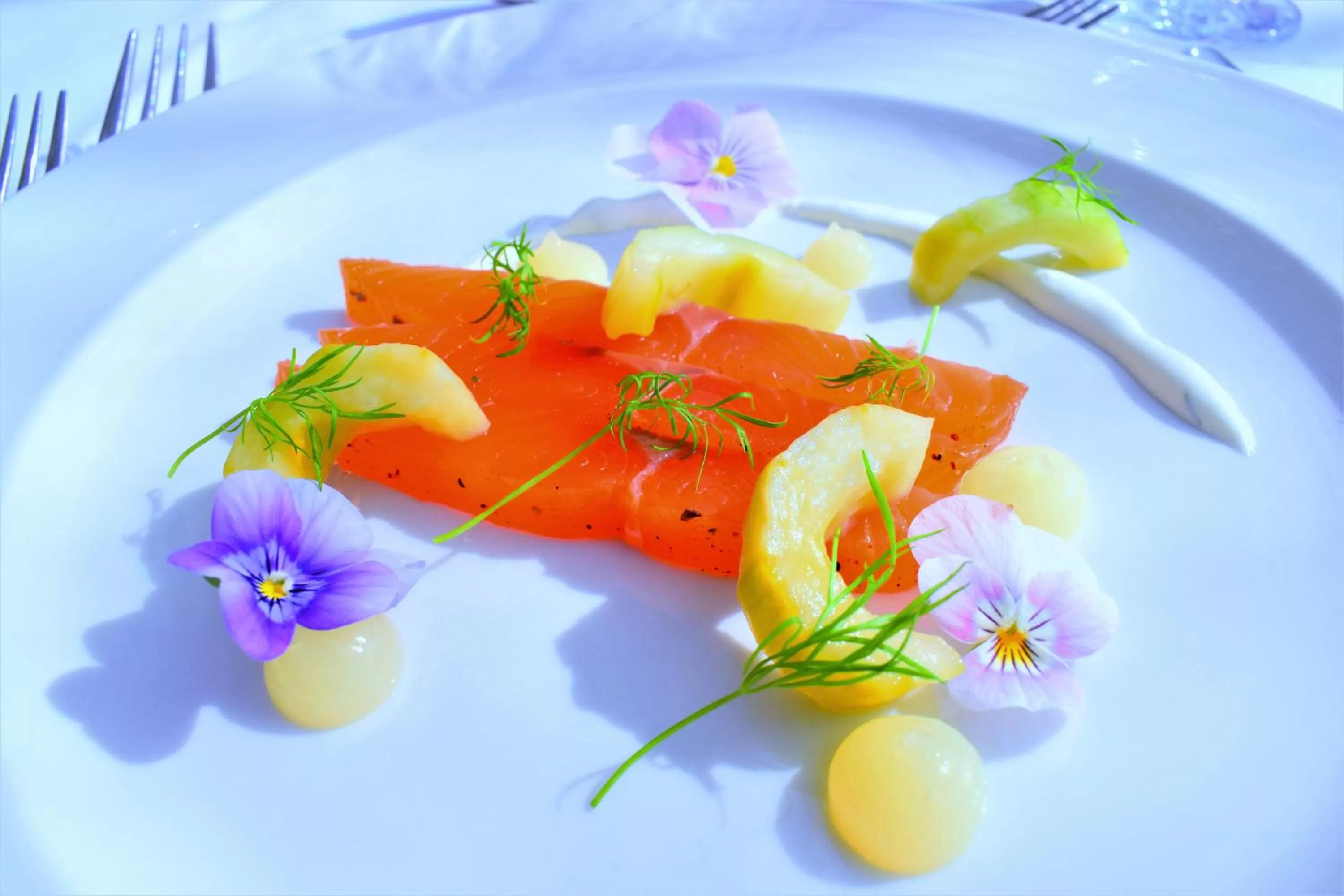 Food close-up in Inglewood House and Spa