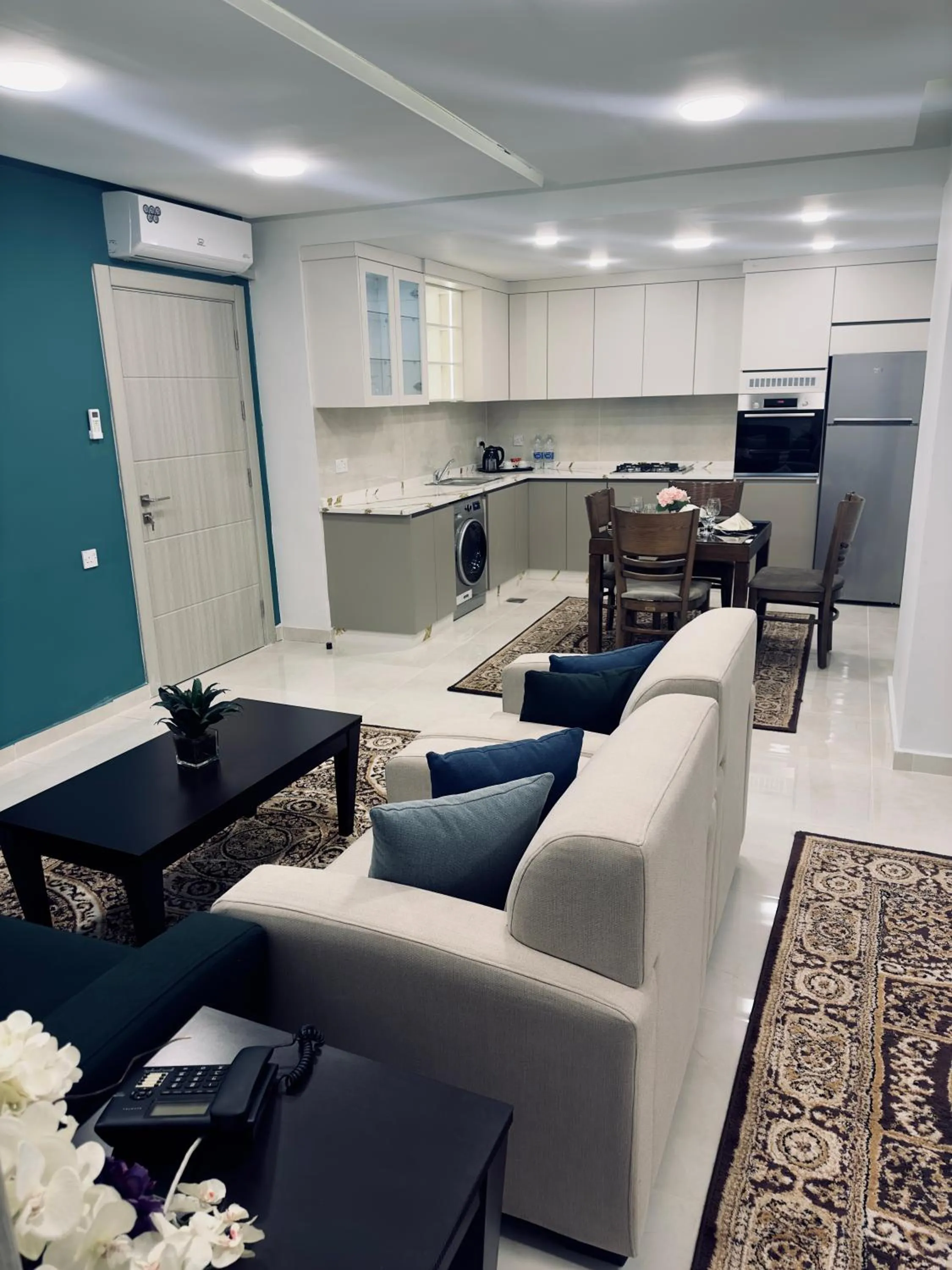 Kitchen or kitchenette in Olive Tree Amman