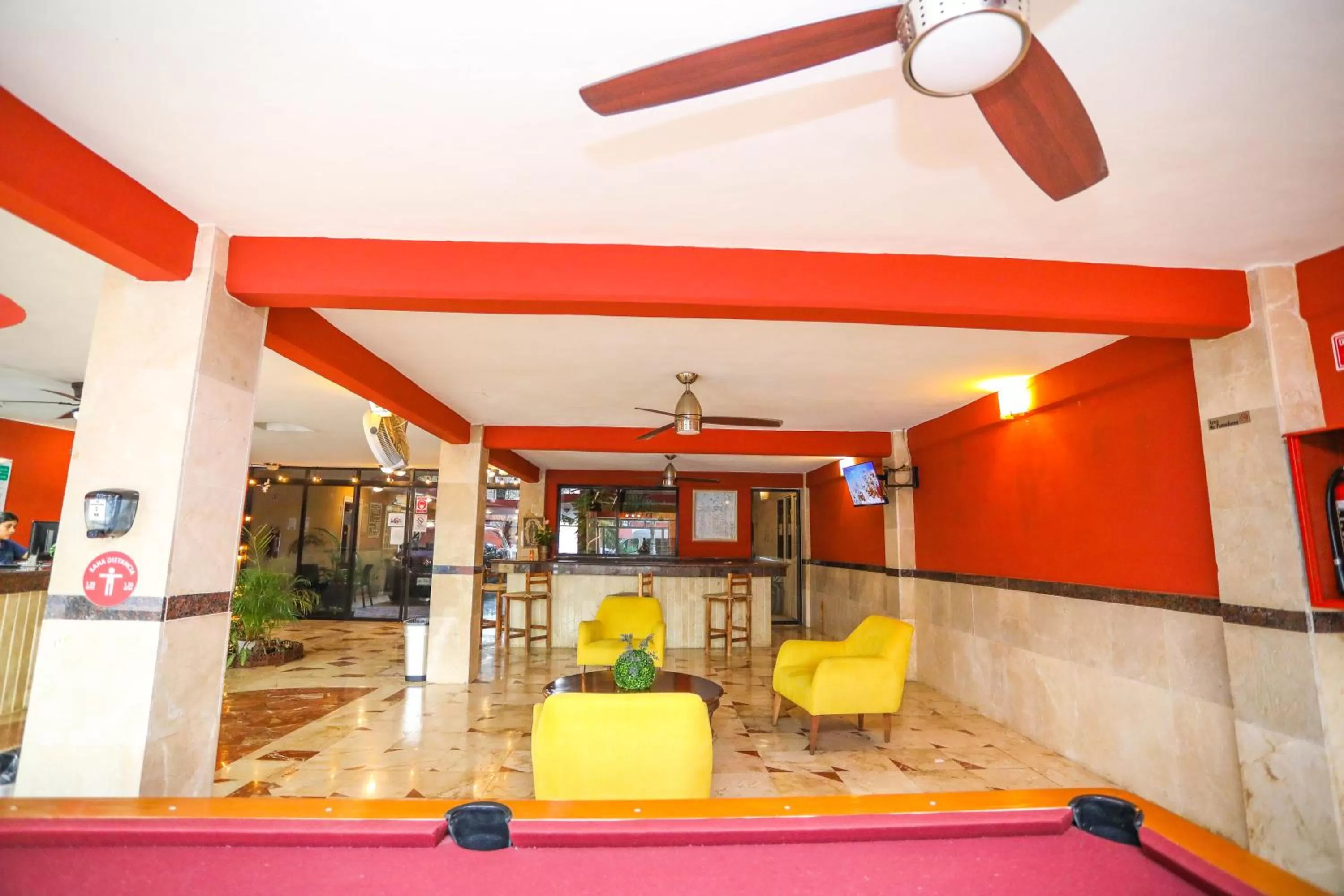 Living room in Hotel Santa Maria