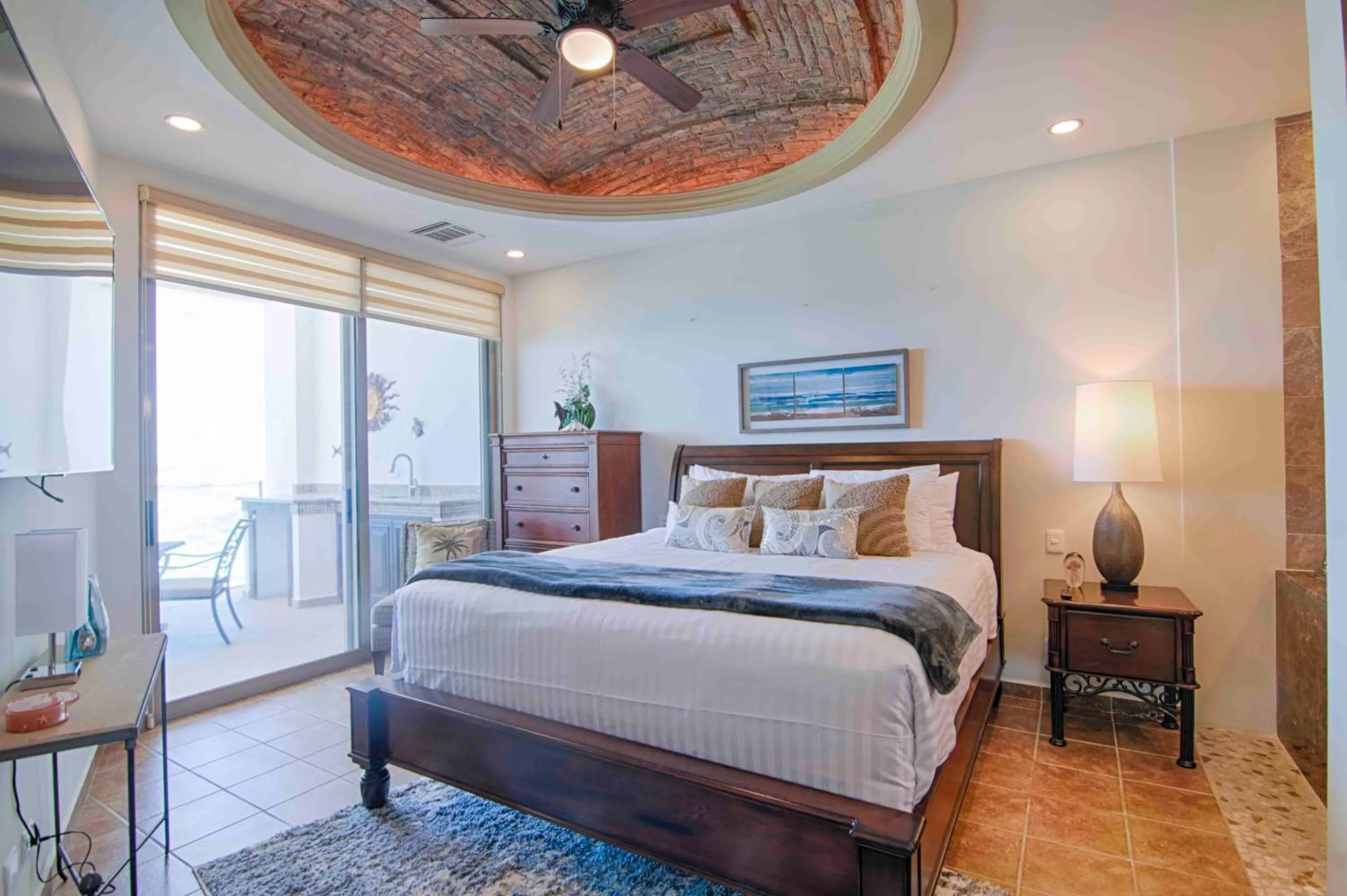 Bed in Esmeralda Beach Resort