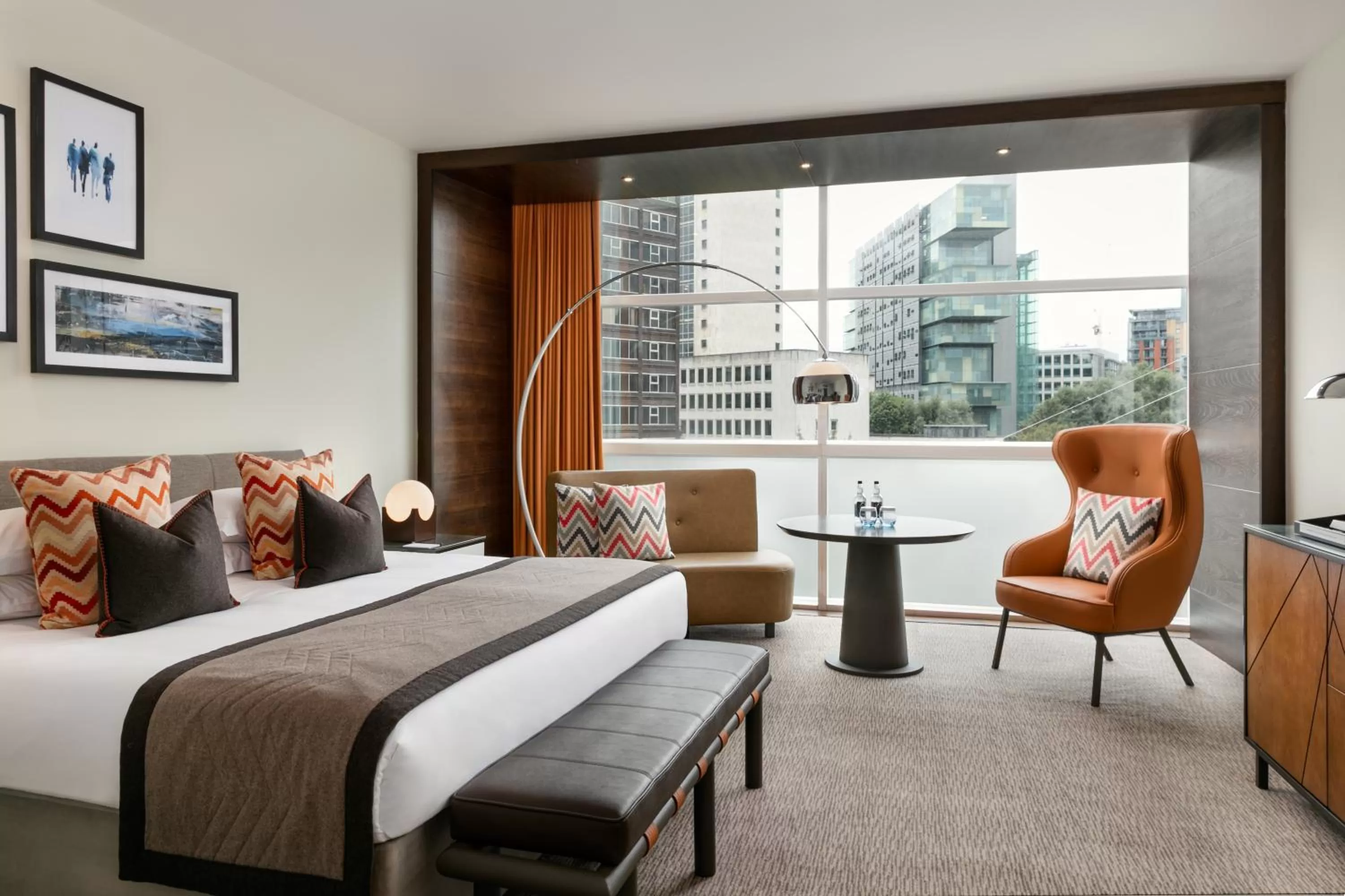 Bedroom, Bed in The Lowry Hotel Manchester