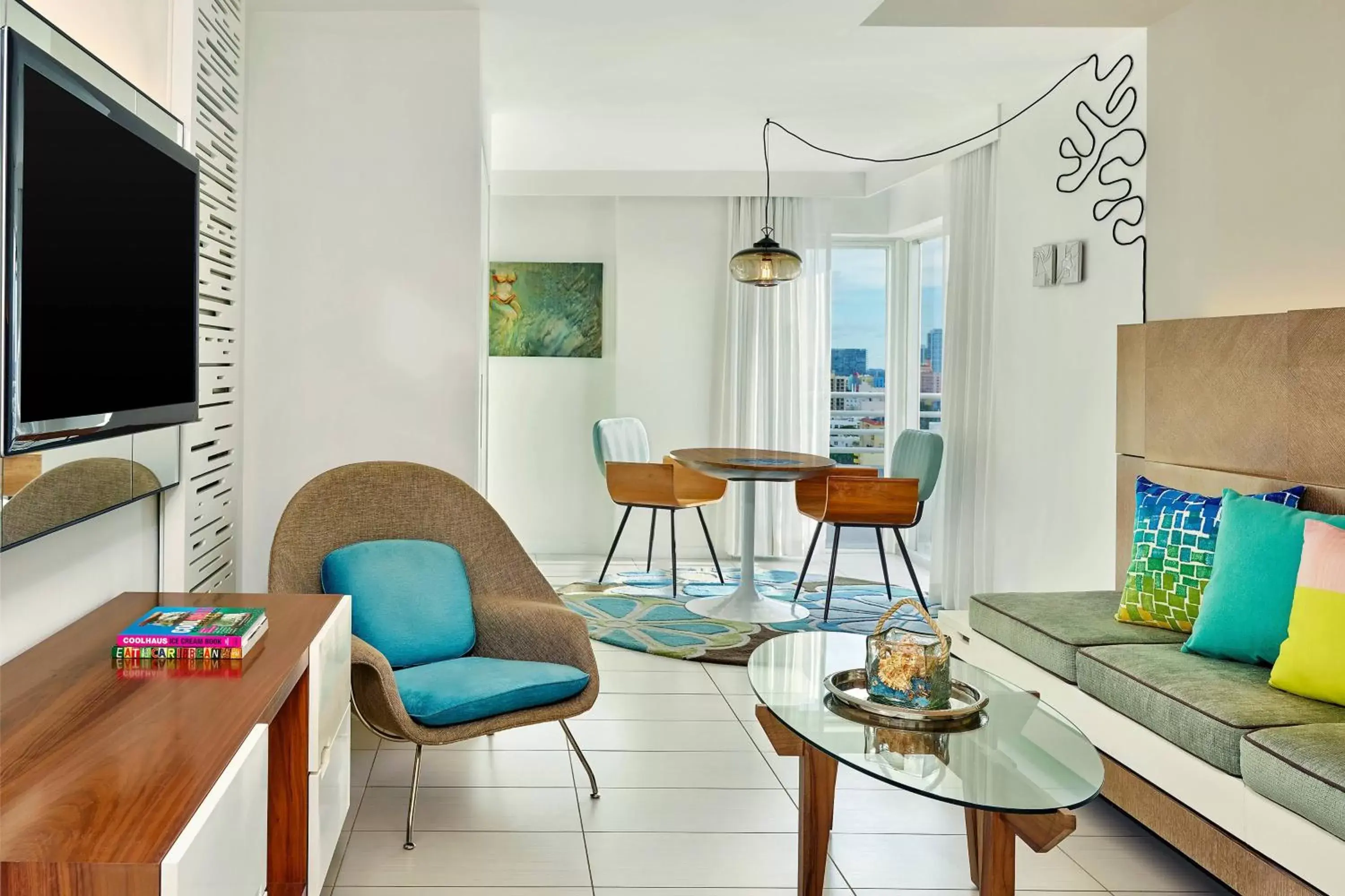 One-Bedroom King Suite with City View in Royal Palm South Beach Miami, a Tribute Portfolio Resort One-Bedroom King Suite with City View in Royal Palm South Beach Miami, a Tribute Portfolio Resort