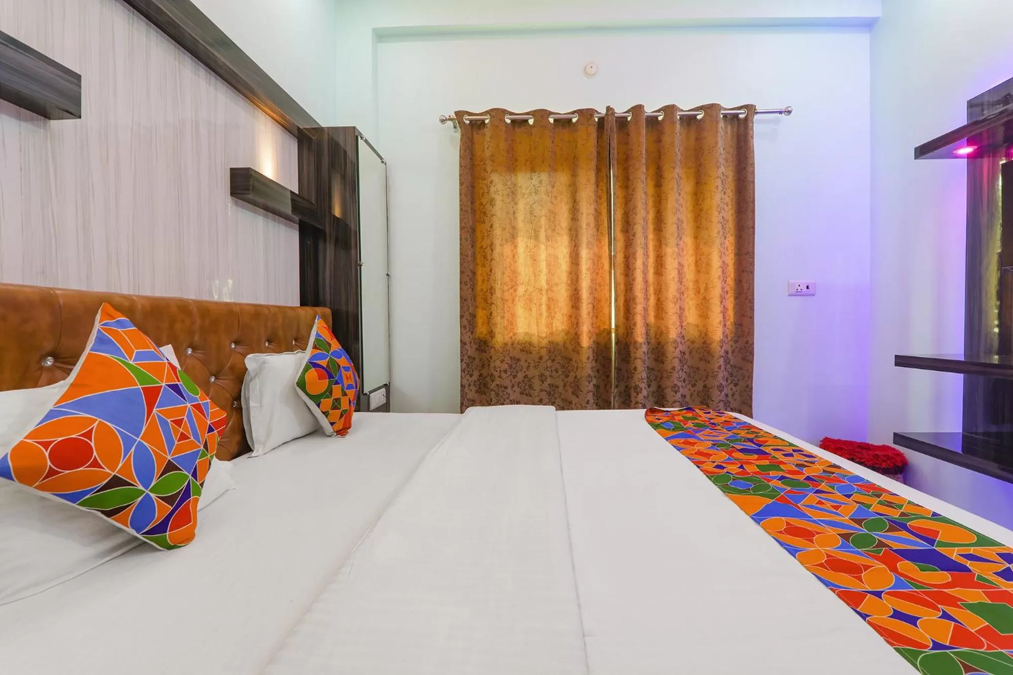 Photo of the whole room, Bed in FabHotel Lumbini International