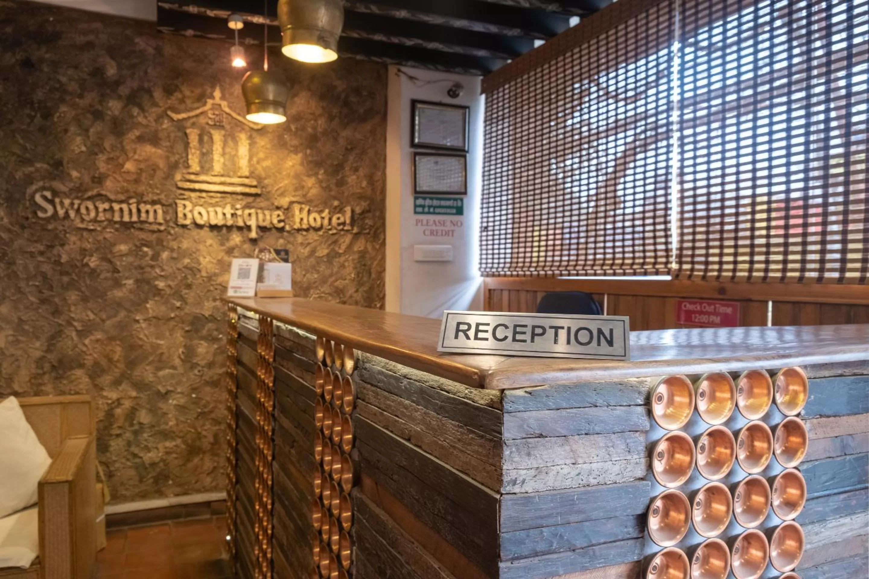 Lobby or reception in Swornim Boutique Hotel Kathmandu