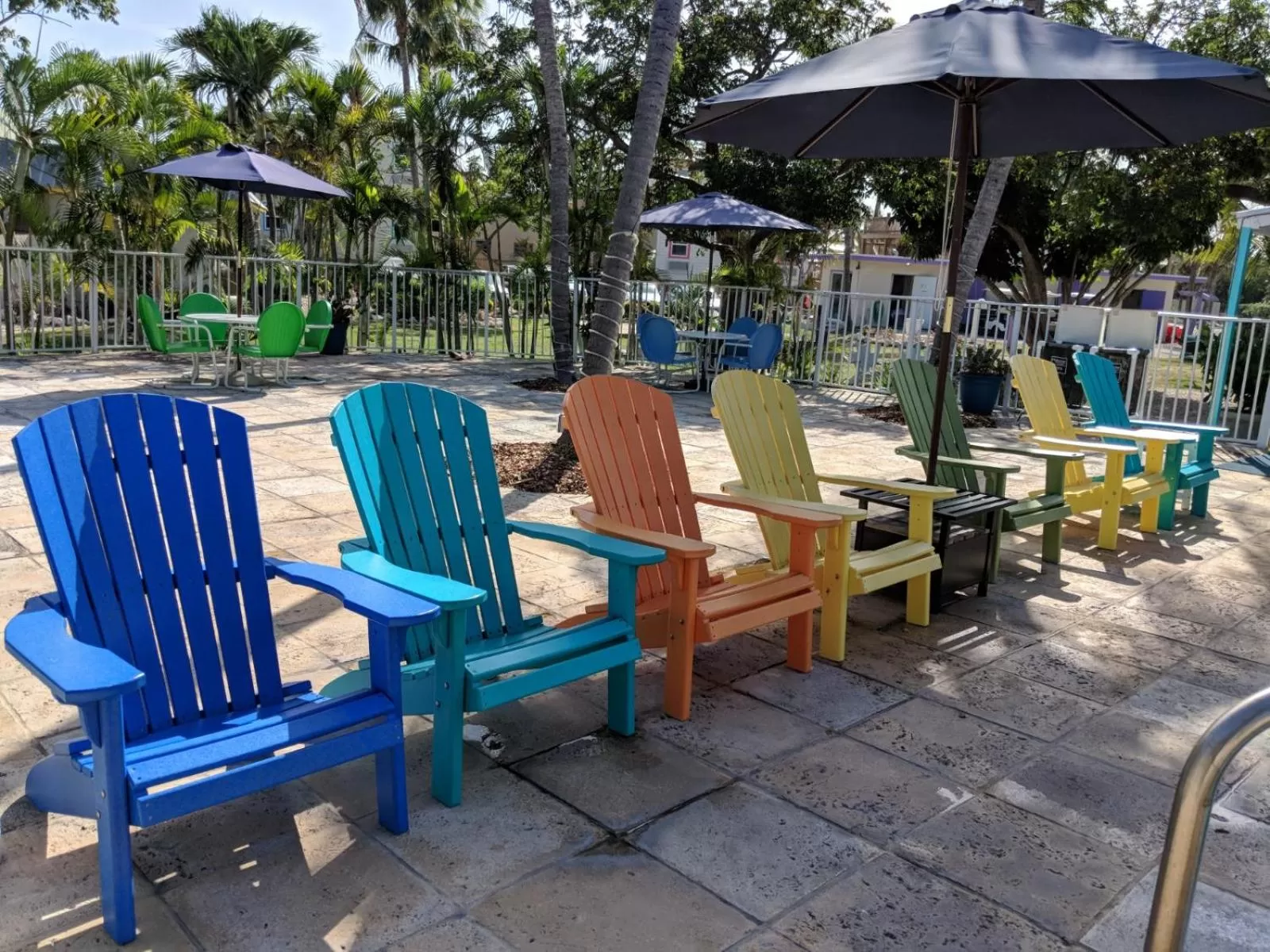 Patio in Coconut Cay Resort
