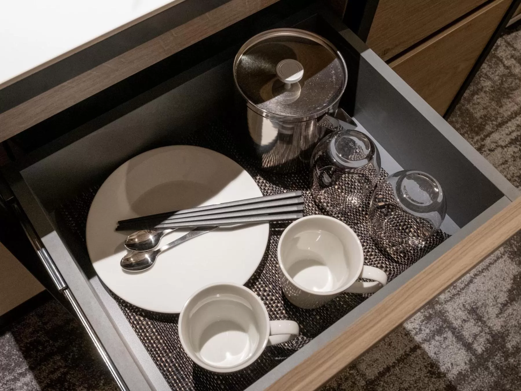 Kitchen or kitchenette in Tokyu Stay Hakodate Asaichi Akarinoyu