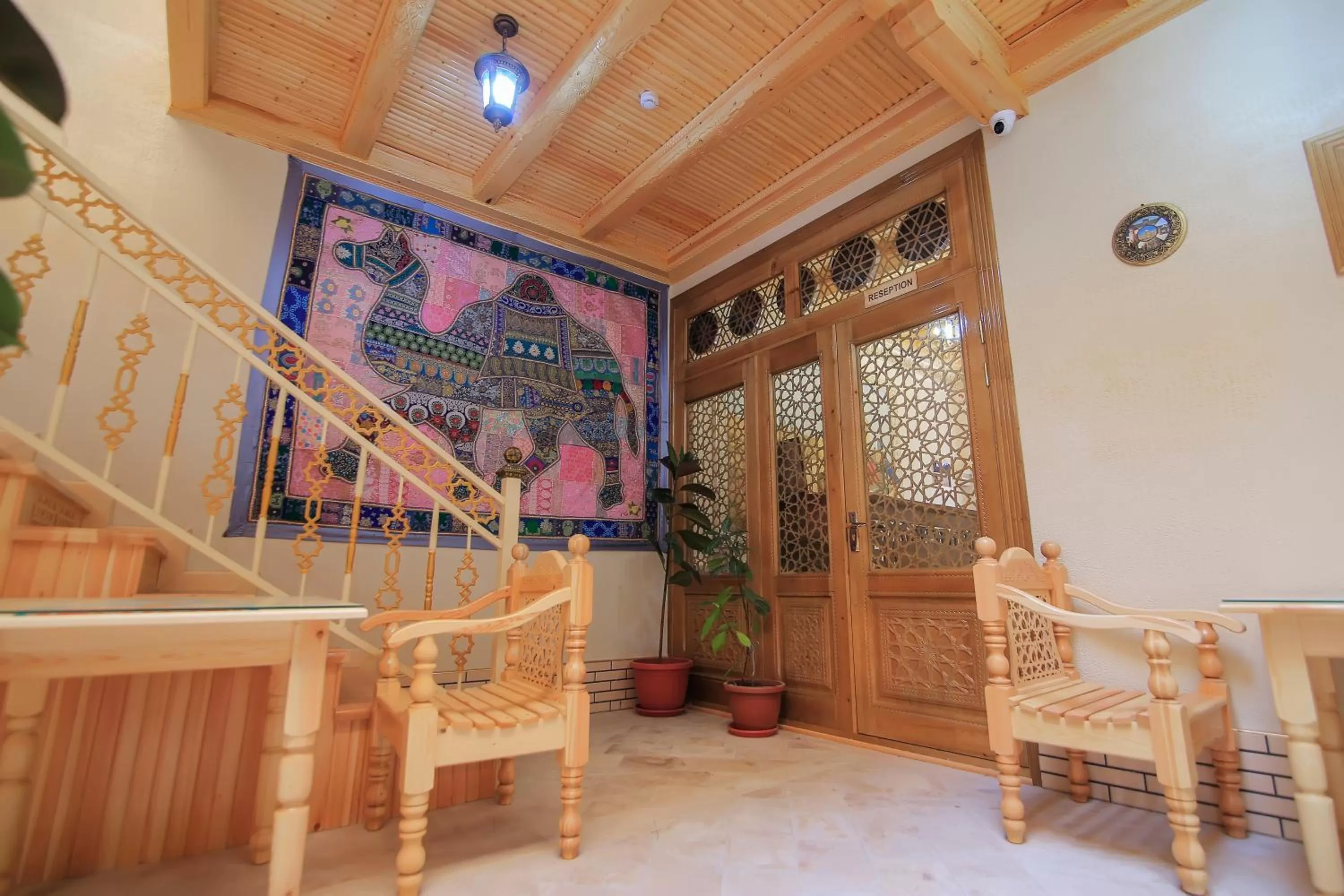 Seating area in Xadijam Hotel