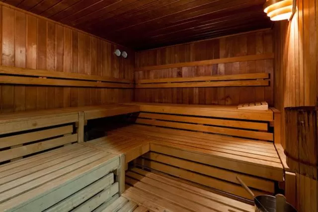 Sauna in Sporthotel Malchow Hotel Garni HP ist möglich