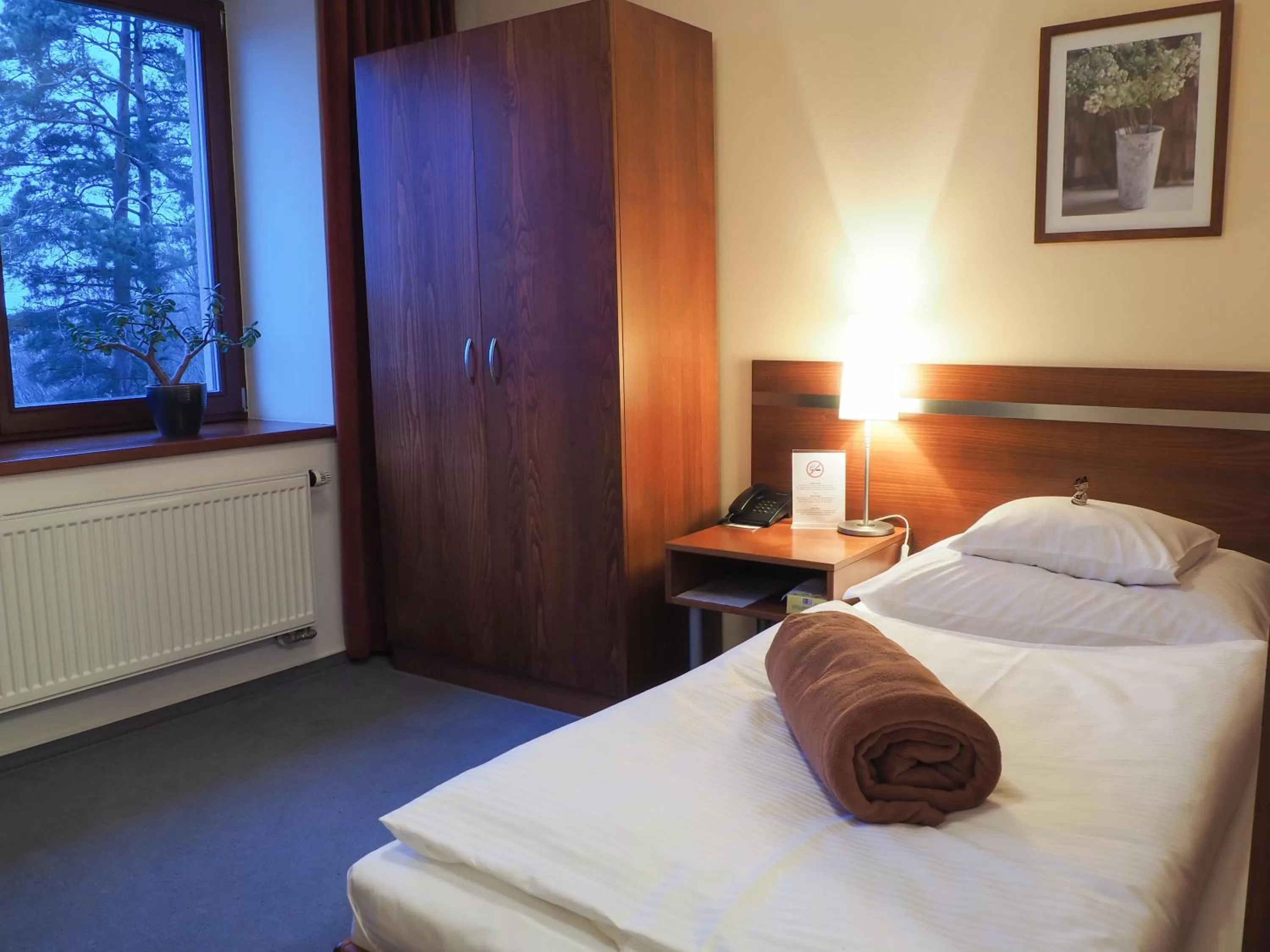 Bed in Hotel Cvilín