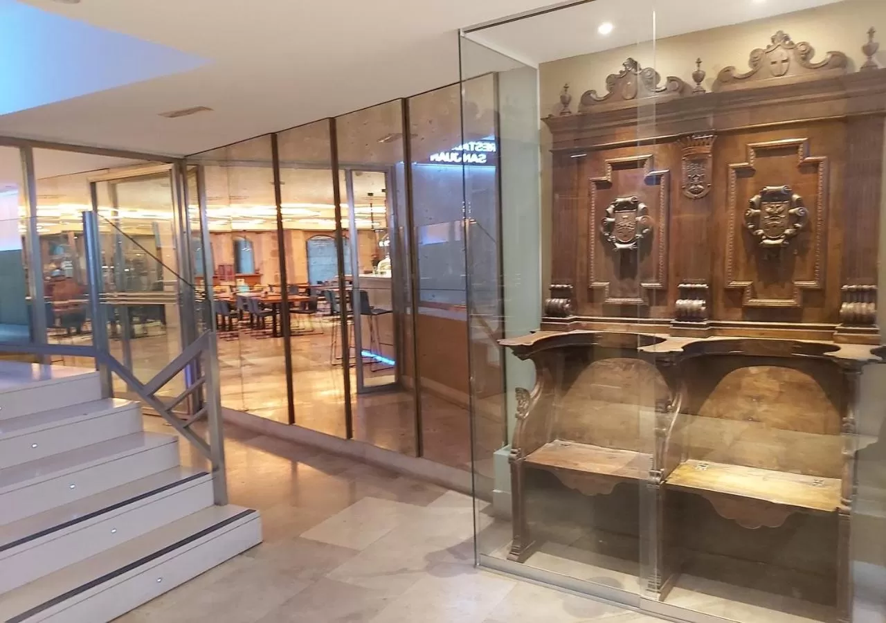 Lobby or reception in Hotel Centro Los Braseros