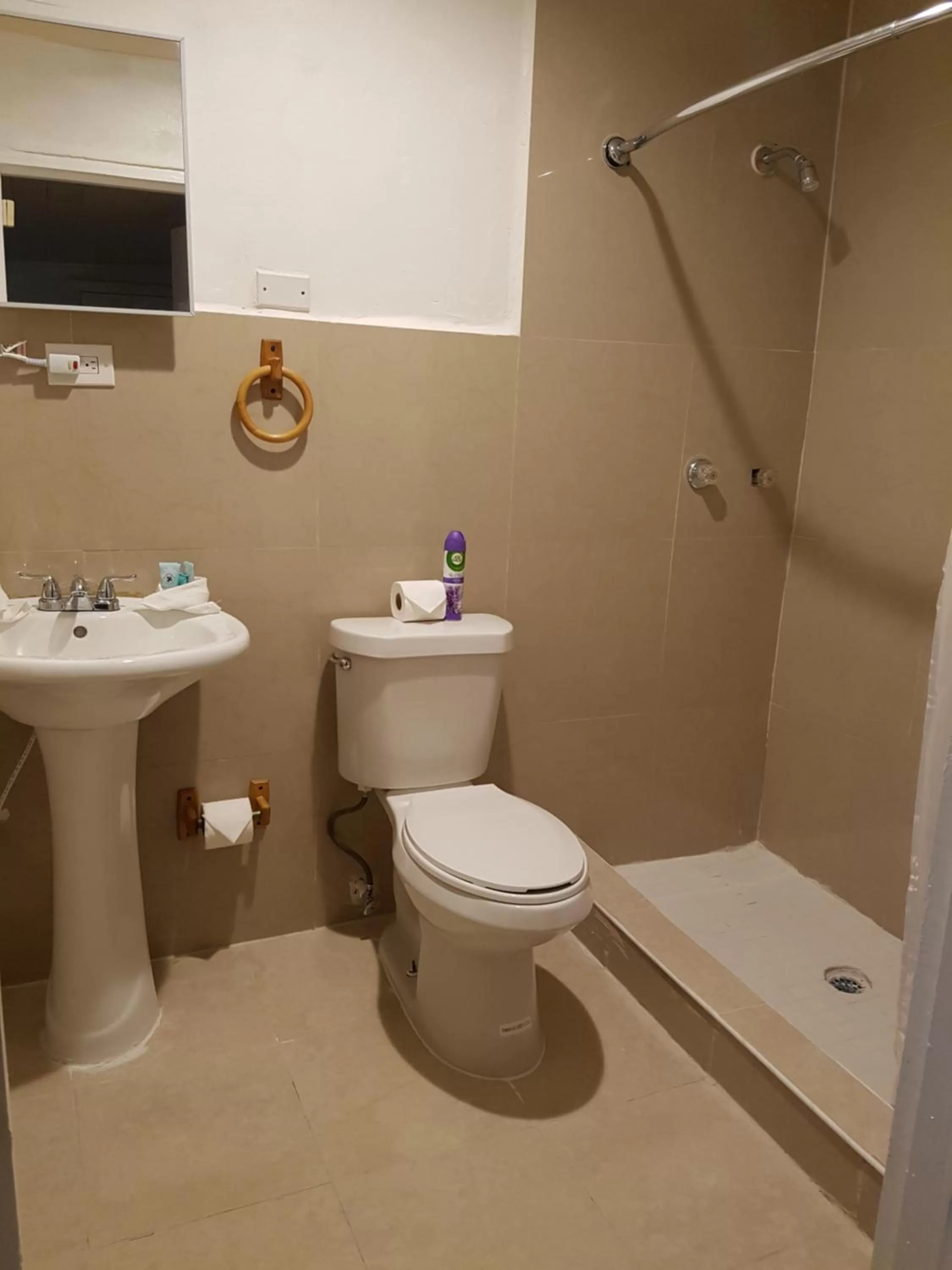 Shower, Bathroom in Golden Palm B & B