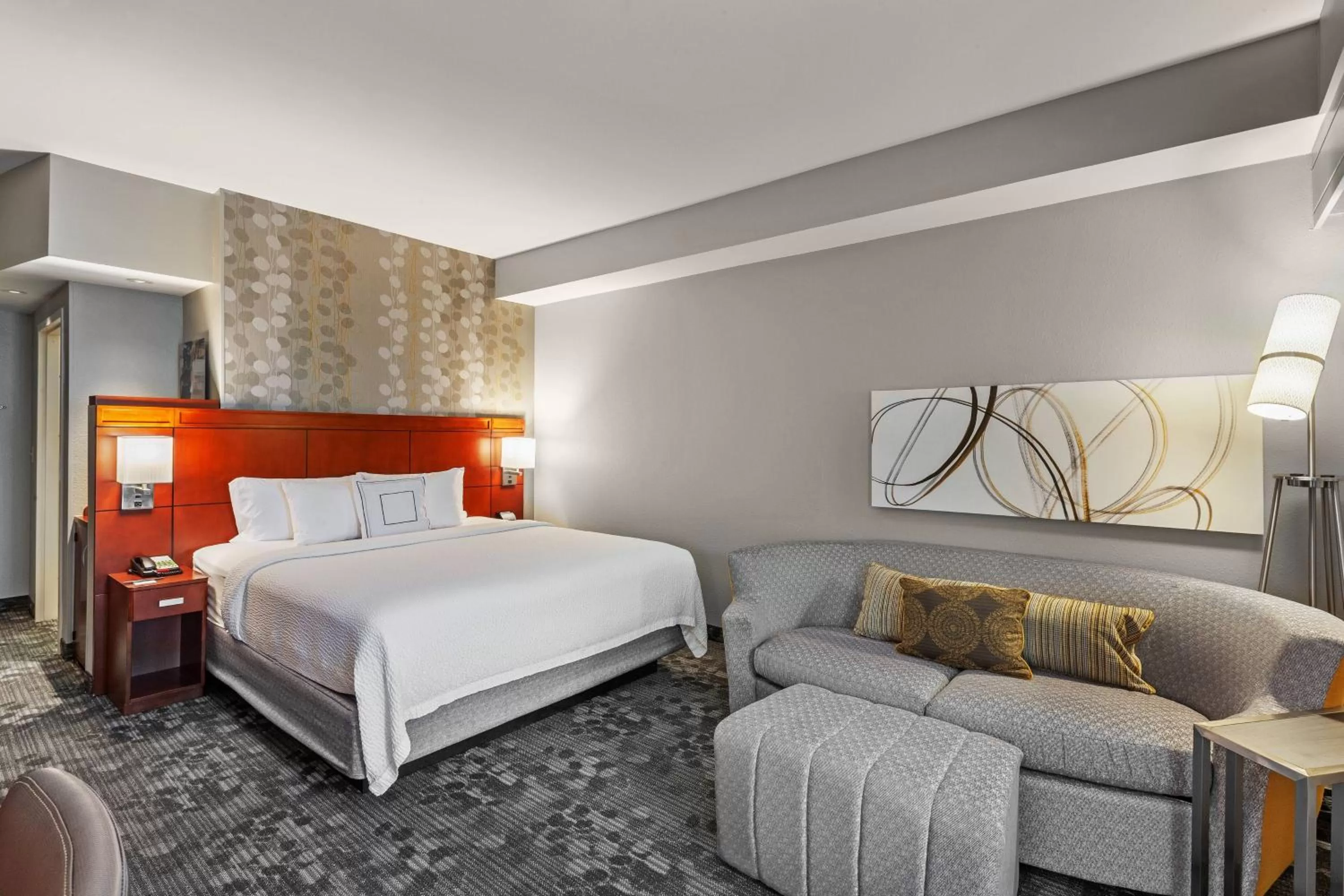 King Room with Sofa Bed - Hearing Accessible in Courtyard by Marriott Tulsa Woodland Hills