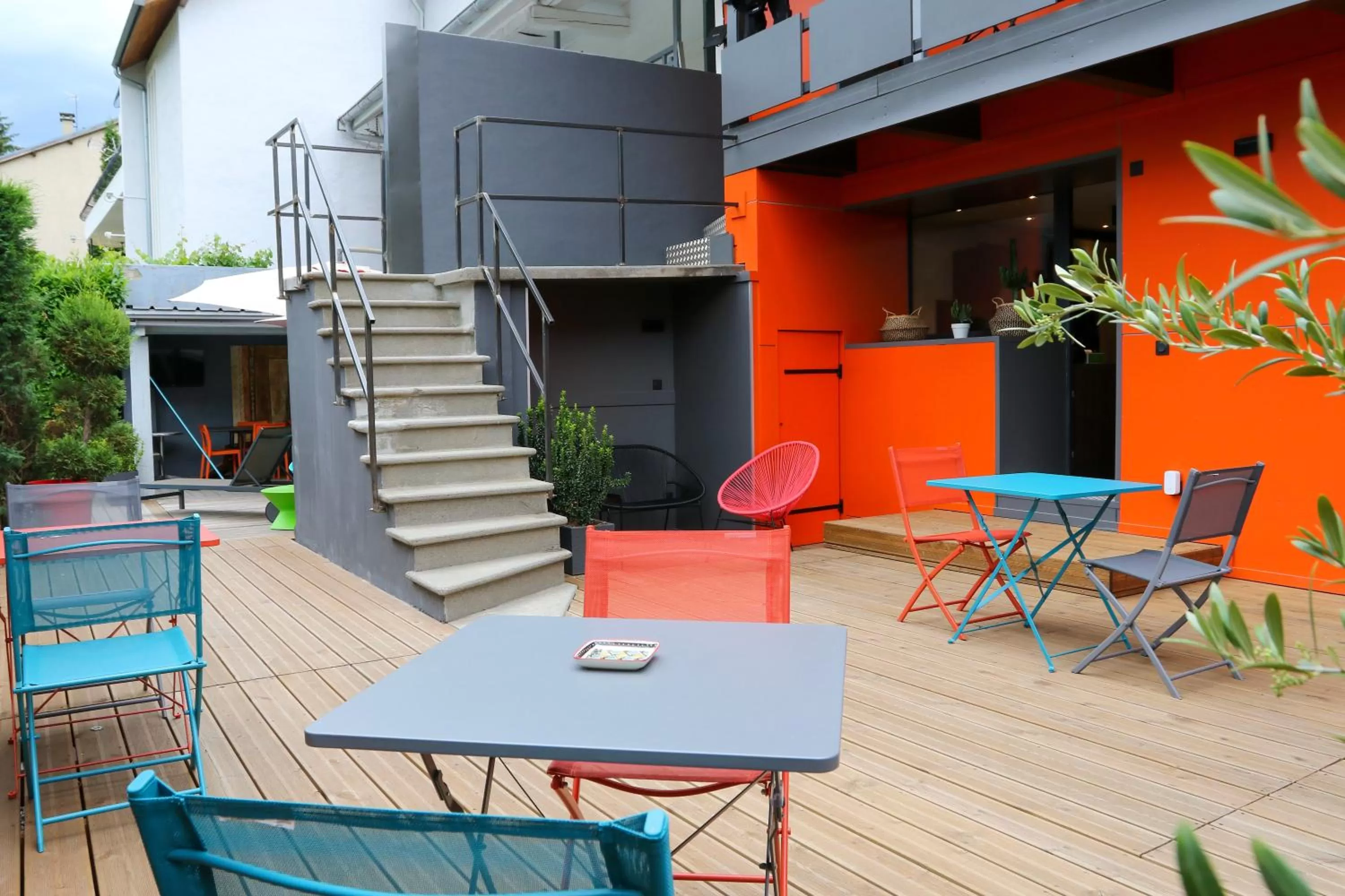 Patio in Chambre D'hôtes Chez Dom