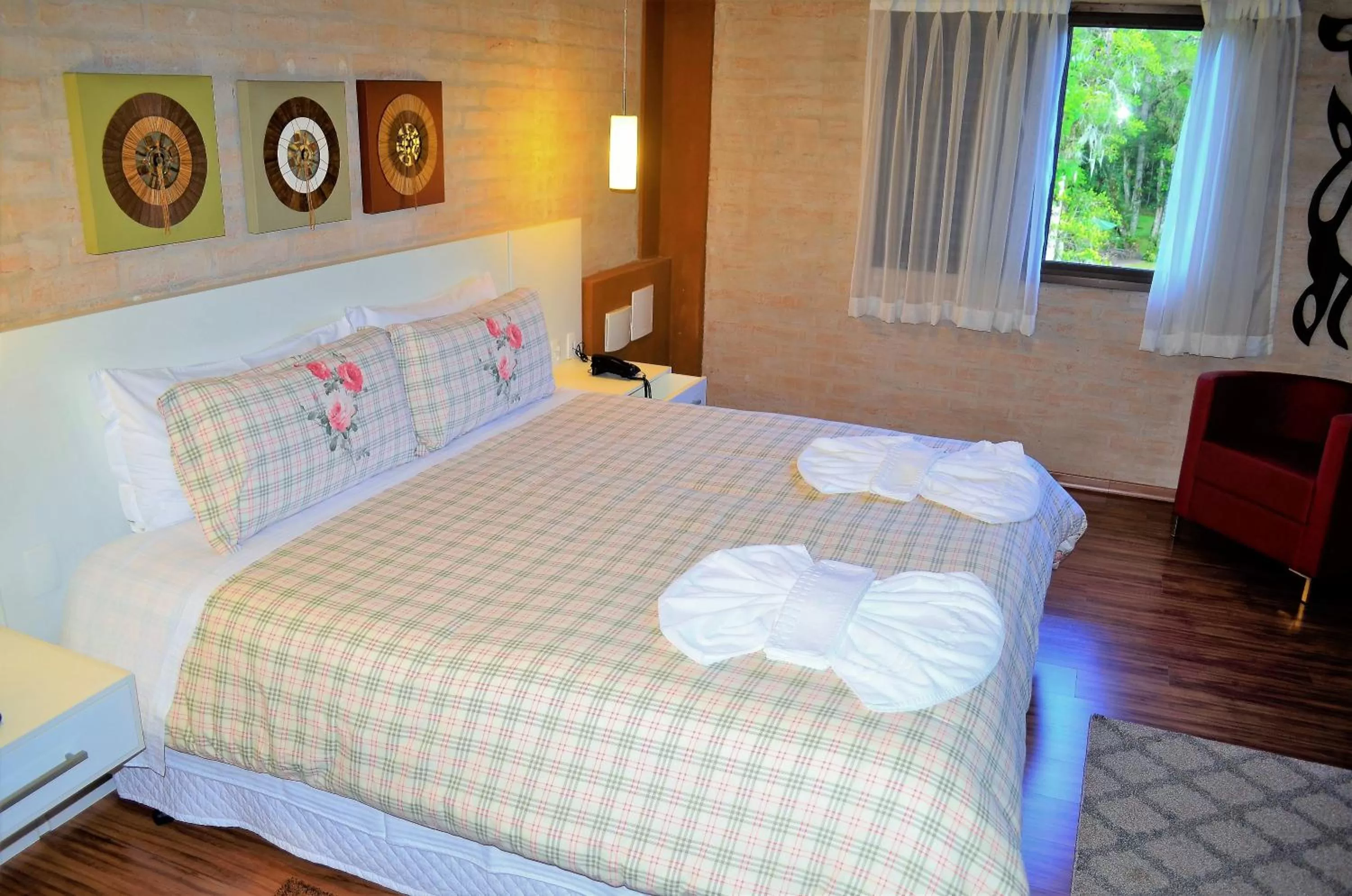 Bed in Pousada Toca Da Coruja