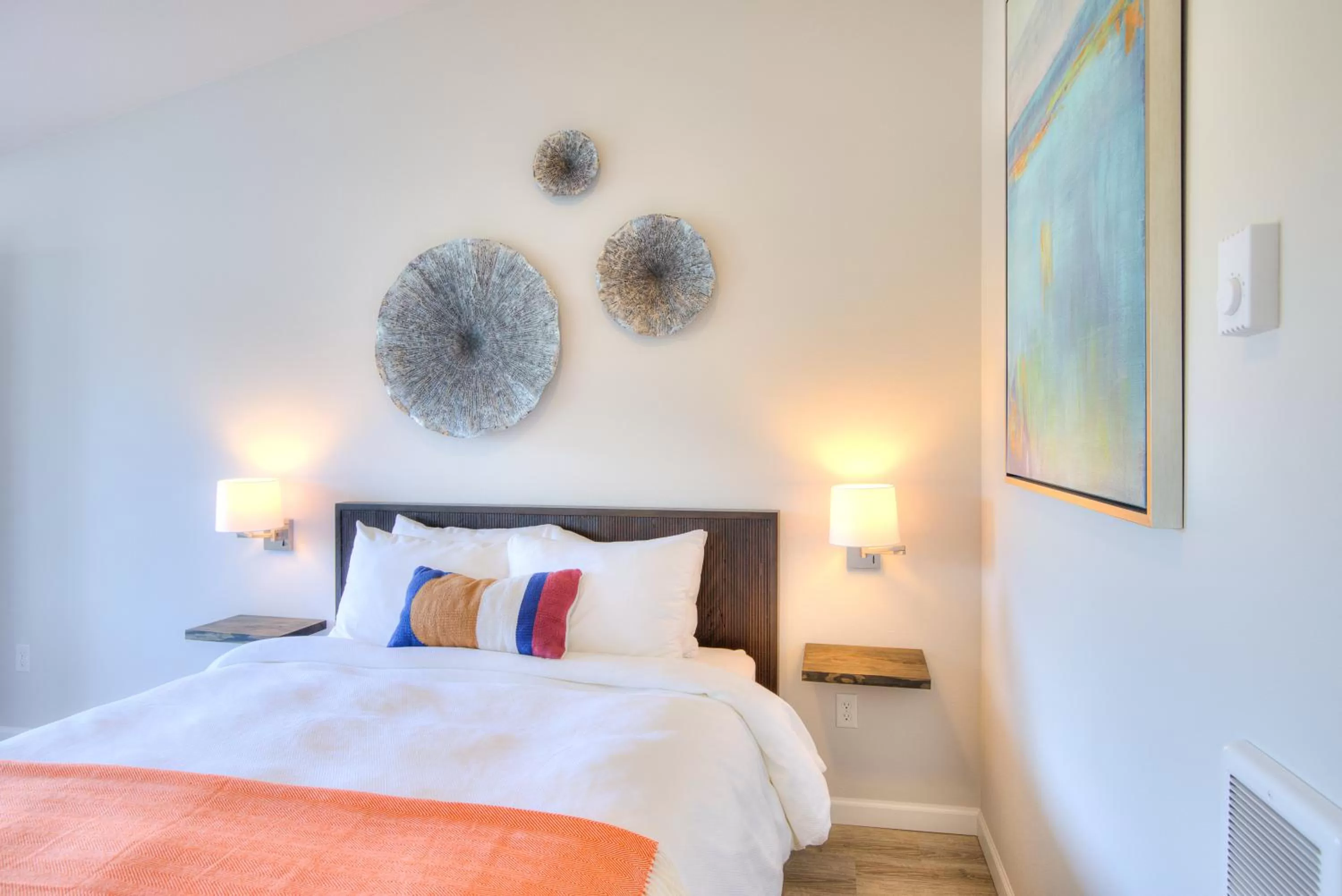 Bed in Ocean Shores Resort