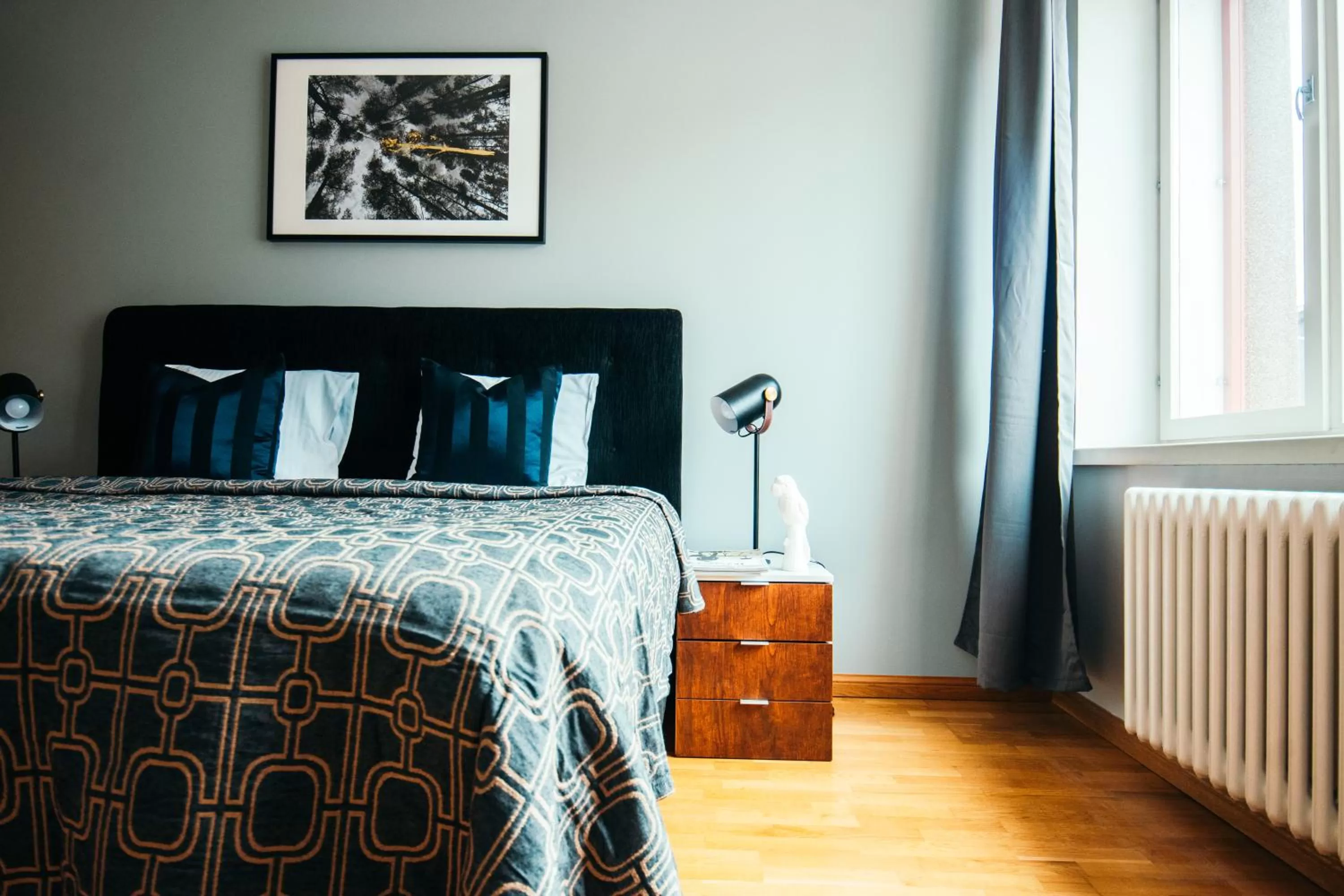 Bed in Tallinn City Apartments Freedom Square