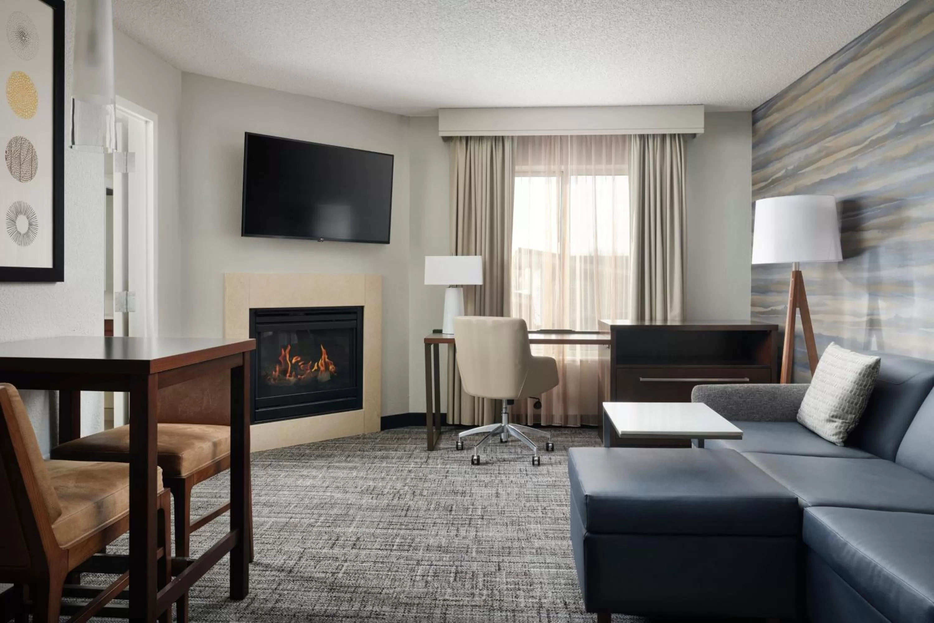 1 Bedroom Suite, 1 King, Sofa bed in Residence Inn by Marriott Grand Rapids Airport