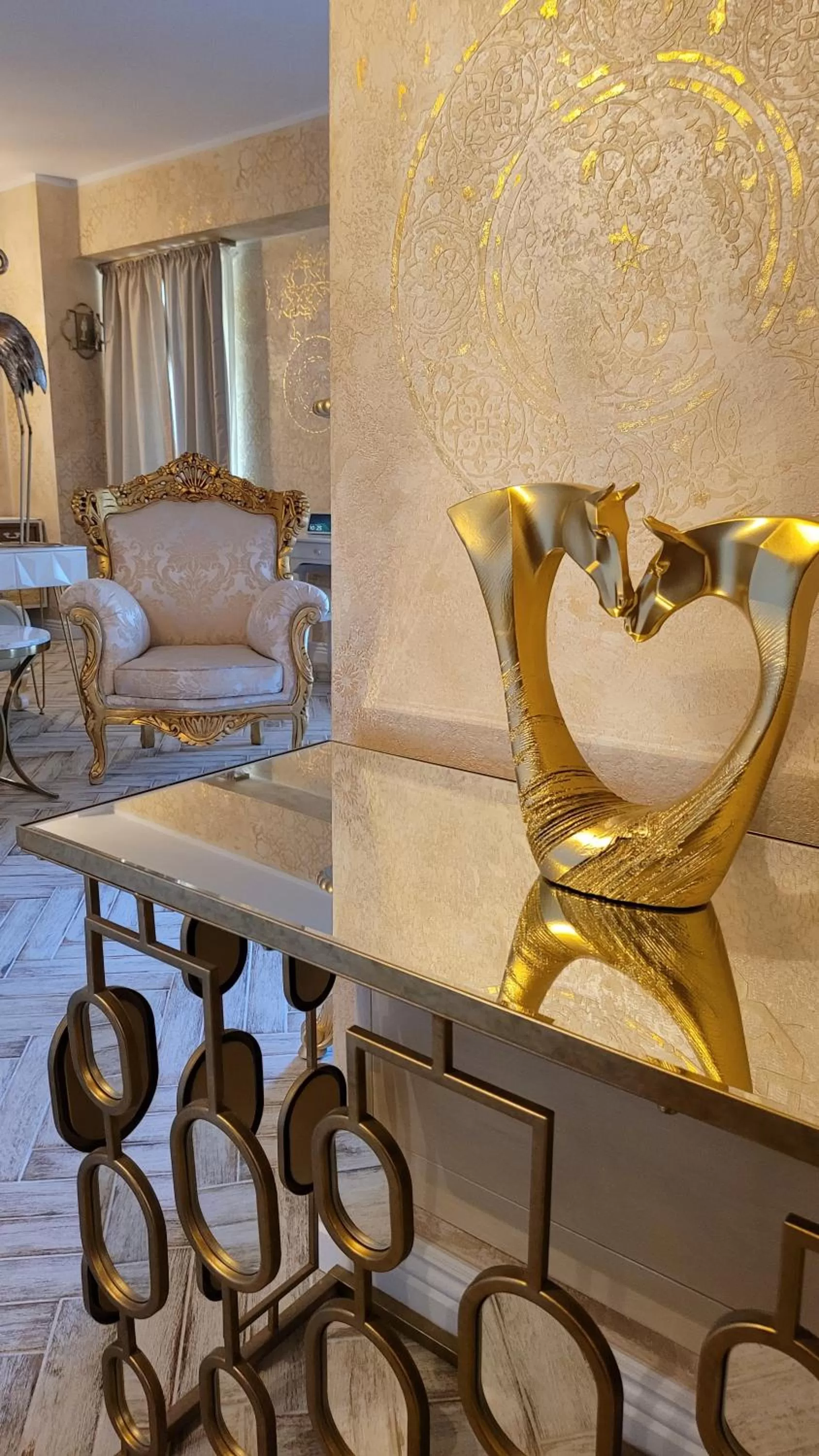 Decorative detail in Terrace Suites Iasi