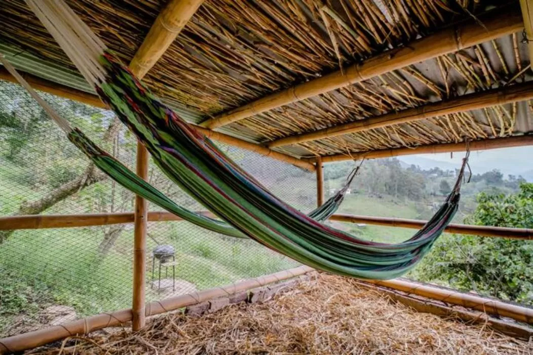 Seating area in Finca Umnisa - Choachi