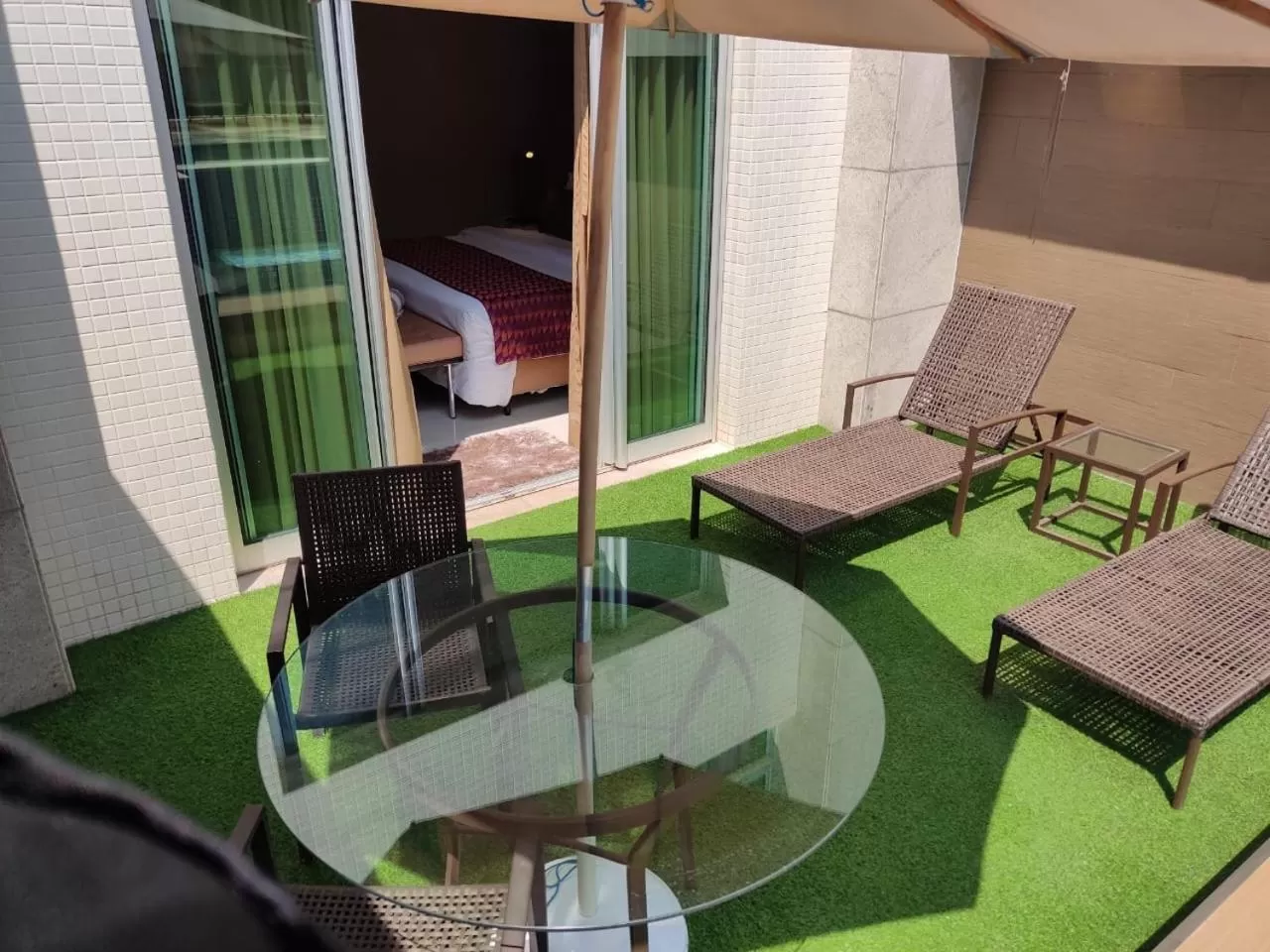 Balcony/Terrace in Jade Hotel Brasília