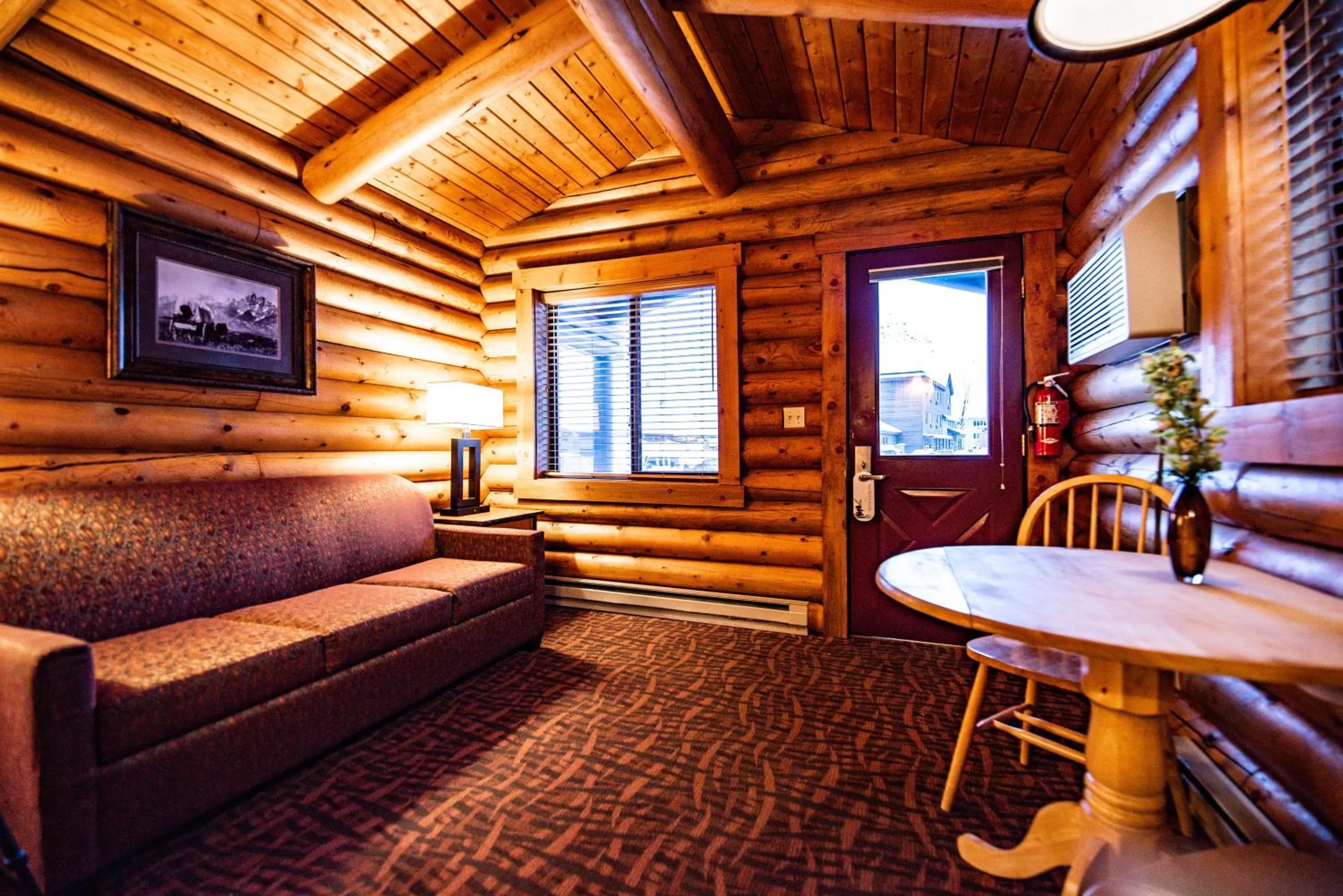 Seating area in Elk Country Inn