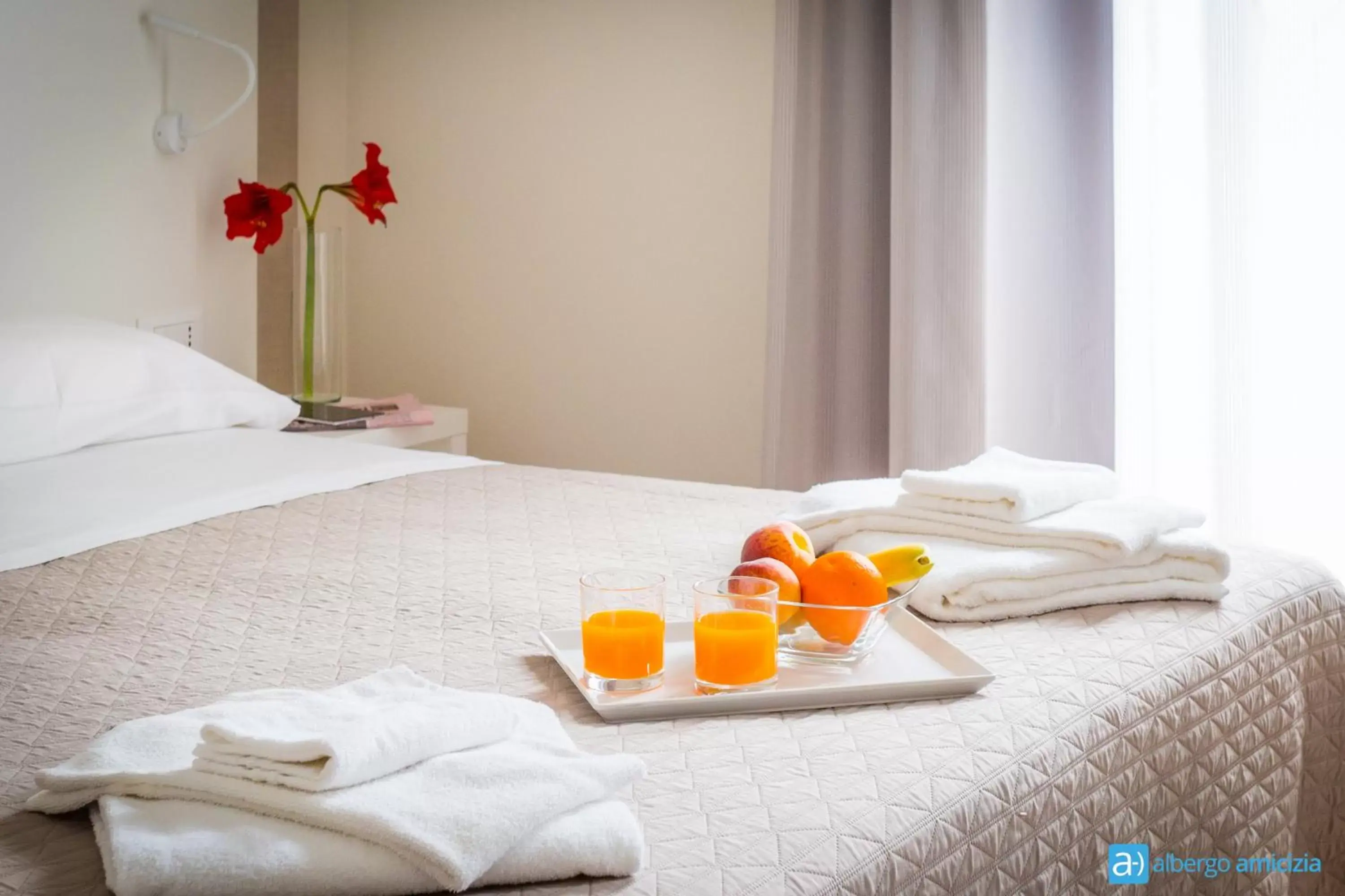 Double or Twin Room in Hotel Amicizia Double or Twin Room in Hotel Amicizia