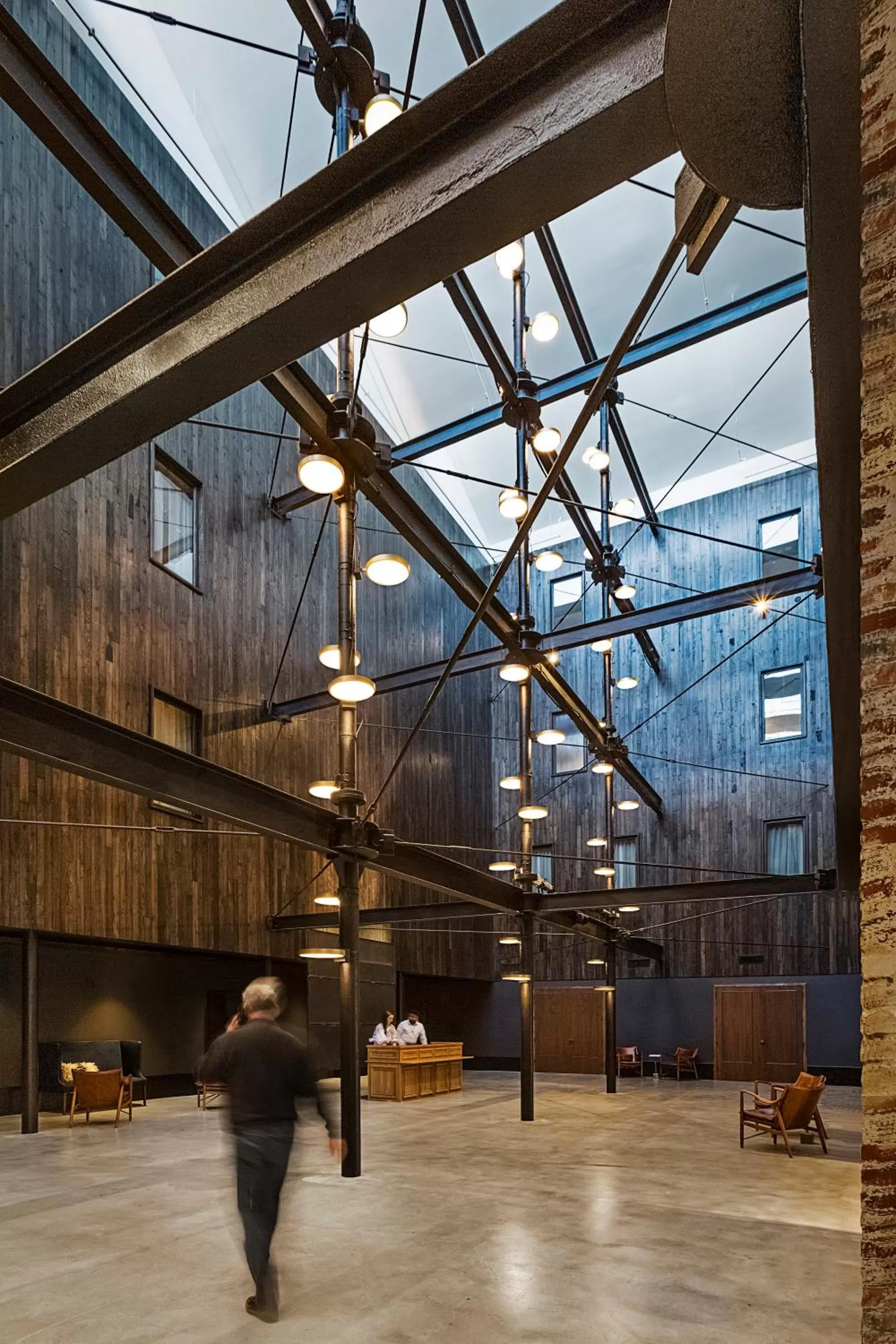 Lobby or reception in Crossroads Hotel