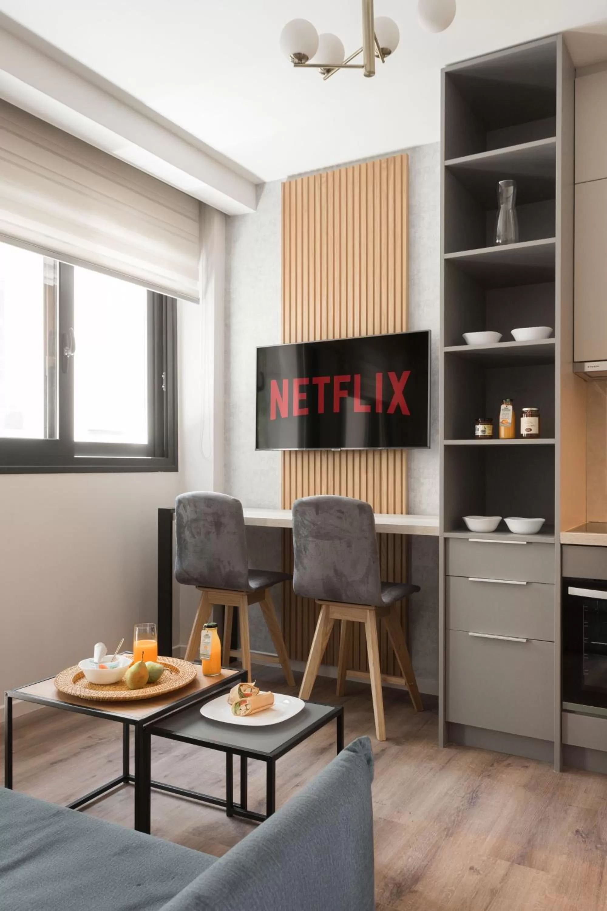 TV and multimedia in LUX&EASY Athens Downtown Apartments