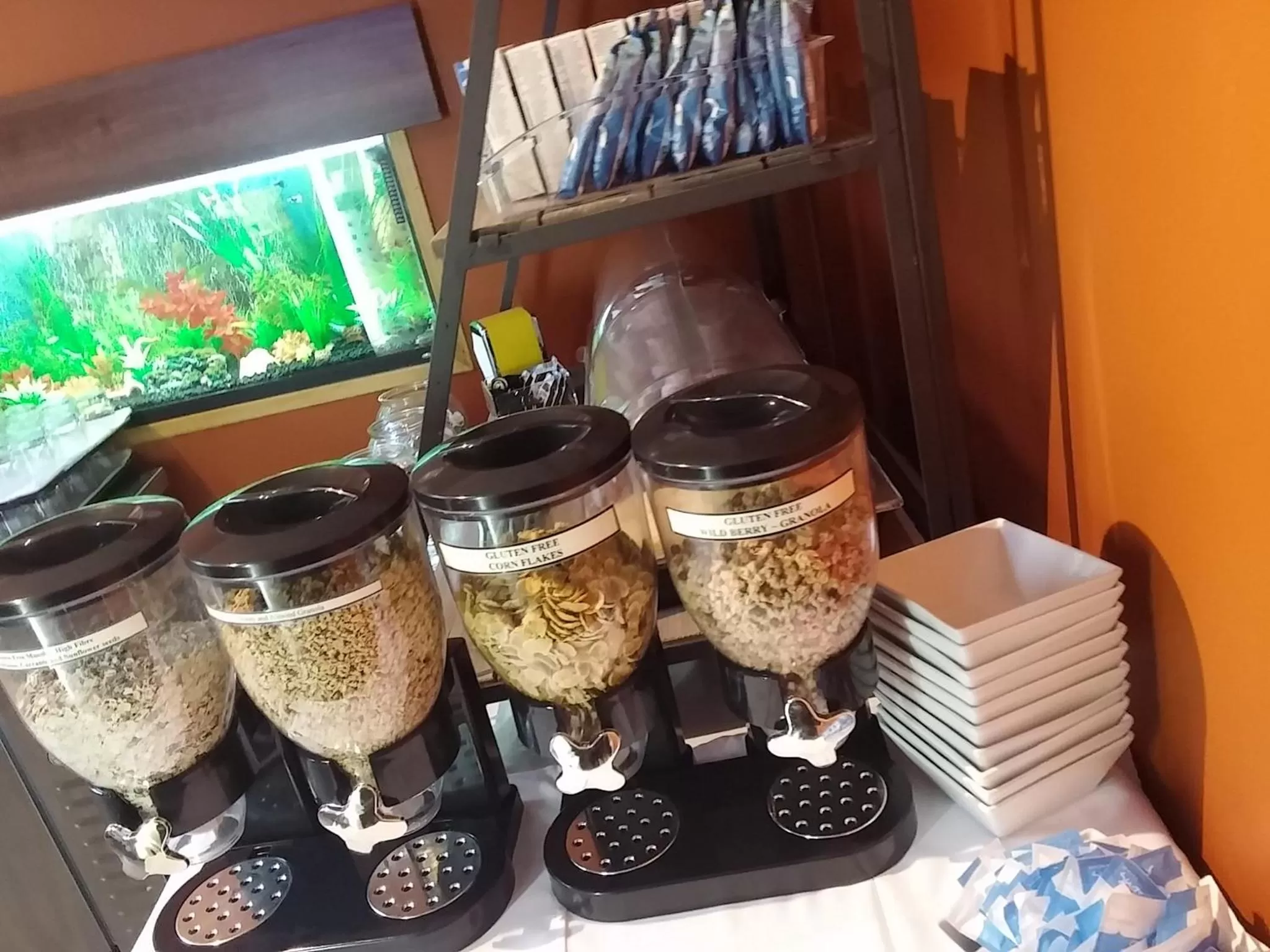 Buffet breakfast in Waterfront Hotel