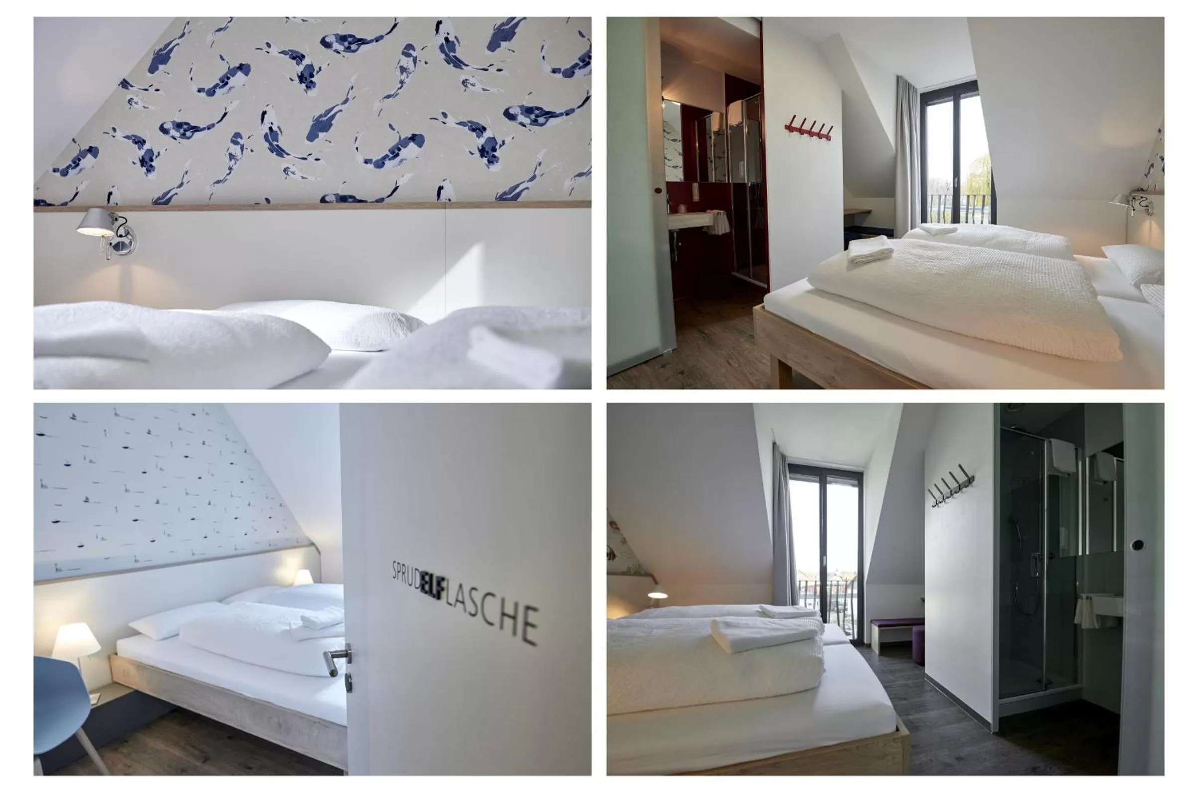 Bed in Radhotel am Gleis