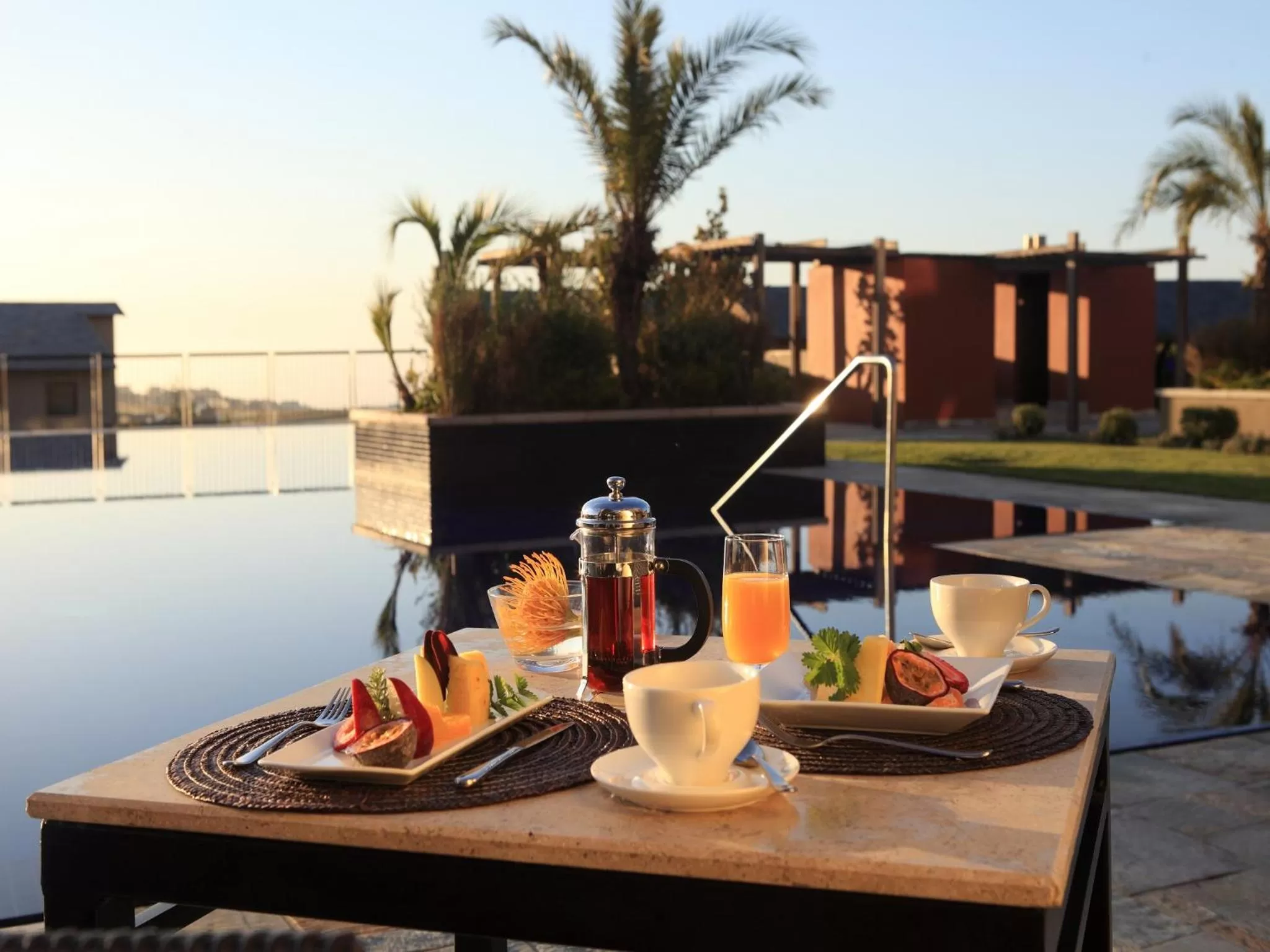 Pool view in Oubaai Hotel Golf & Spa