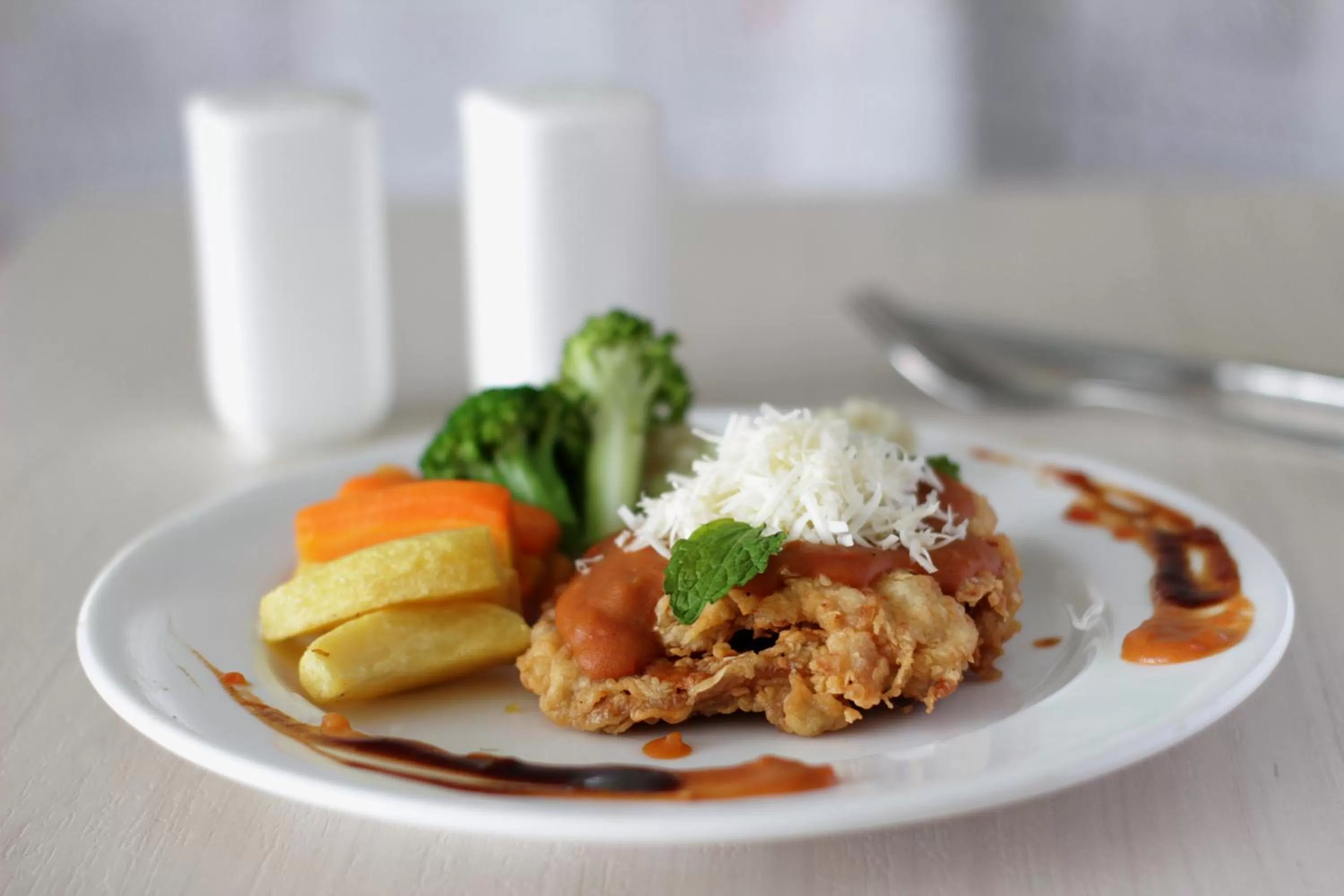 Food close-up in Three Eight Front One Boutique Batu Malang