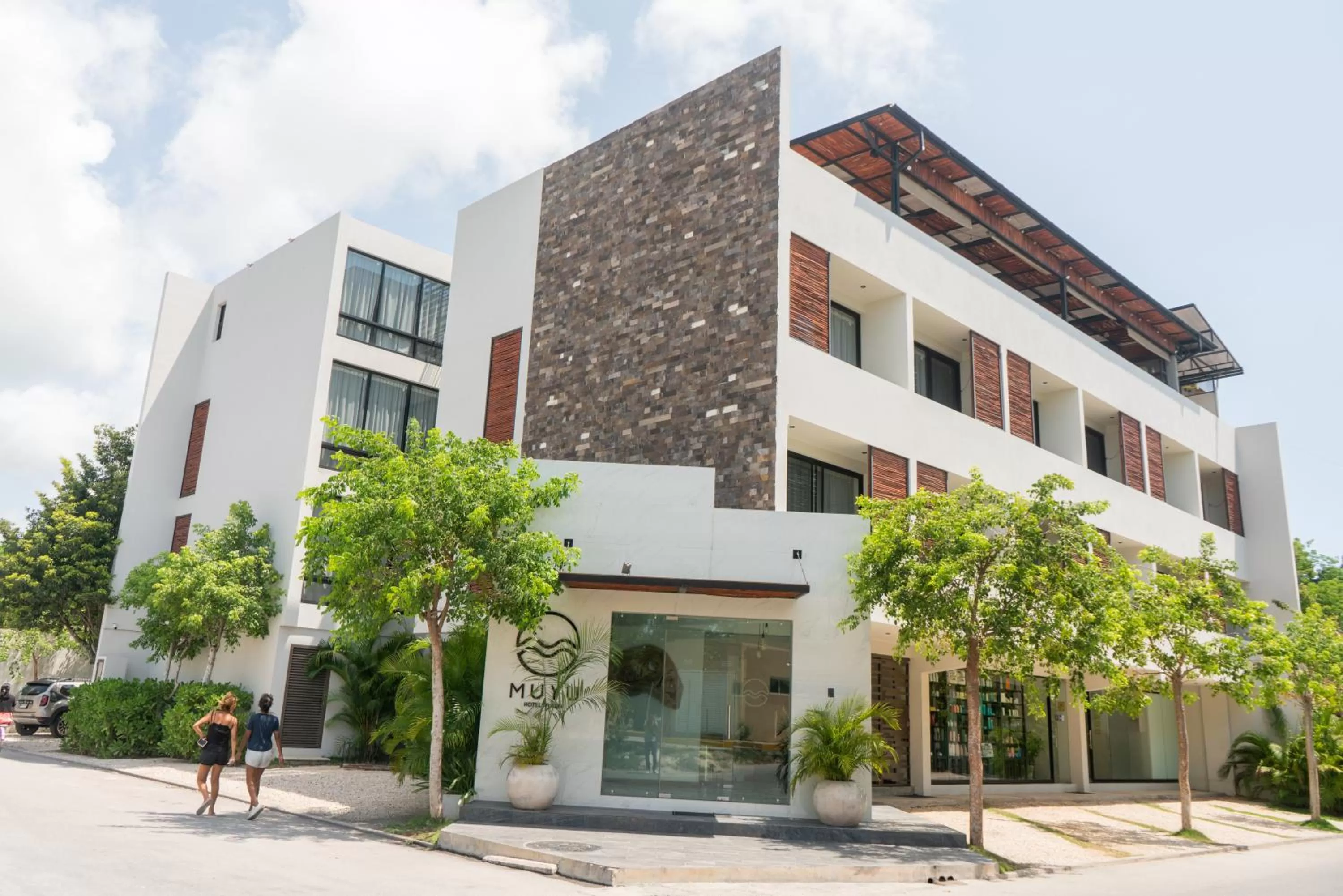 Property building in Hotel Muyu Tulum