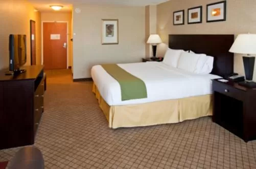 Bedroom, Bed in Holiday Inn Express Hotel & Suites Anderson by IHG
