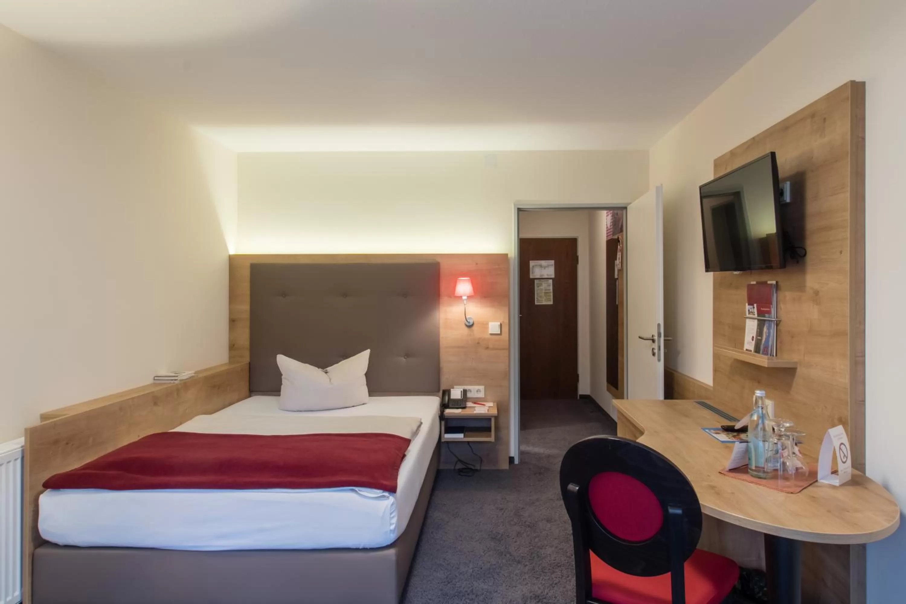 Decorative detail, Bed in Hotel St. Georg