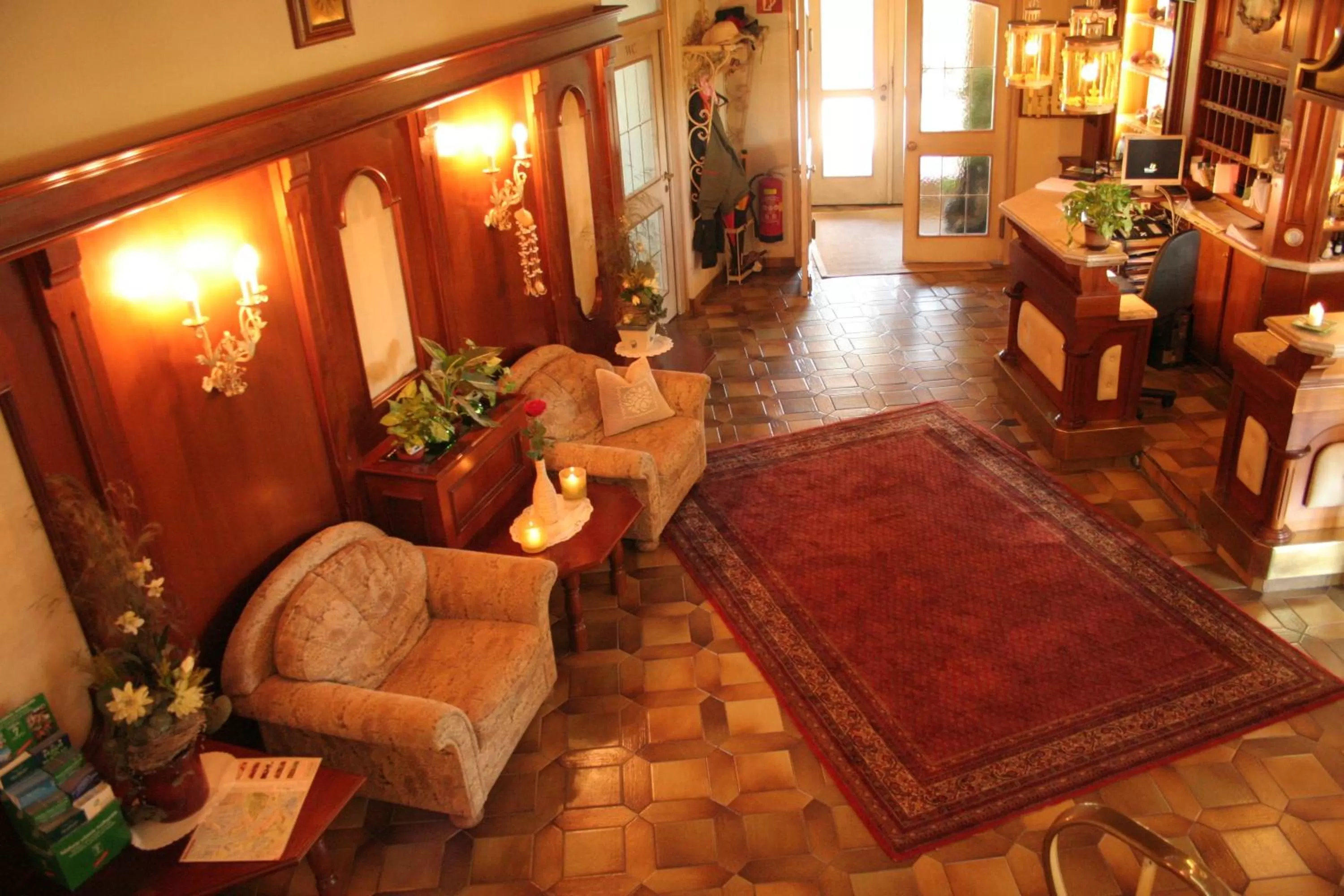 Lobby or reception in Hotel Walkner