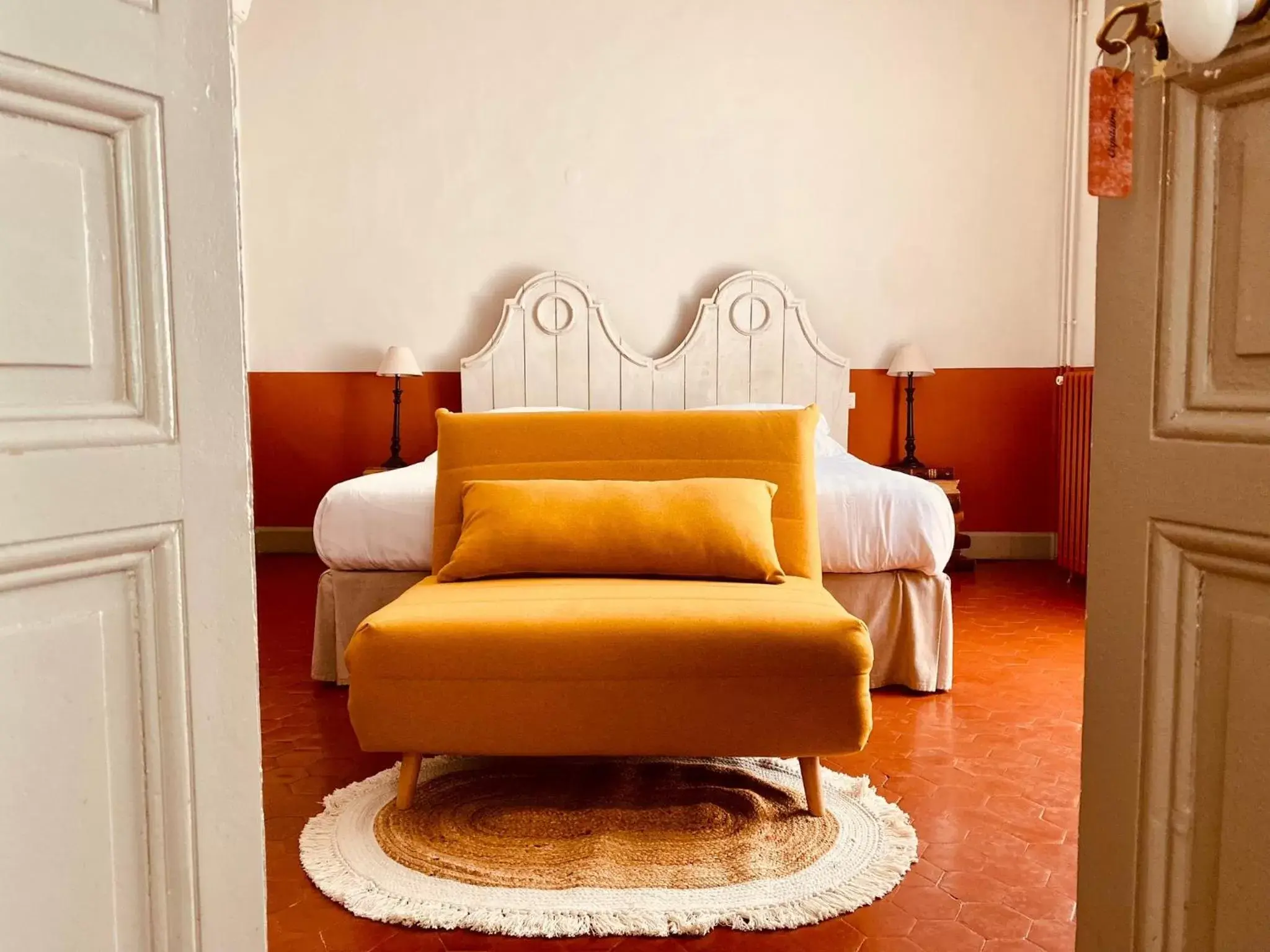 Luxury Double or Twin Room with Park View in Château le Bouïs Luxury Double or Twin Room with Park View in Château le Bouïs