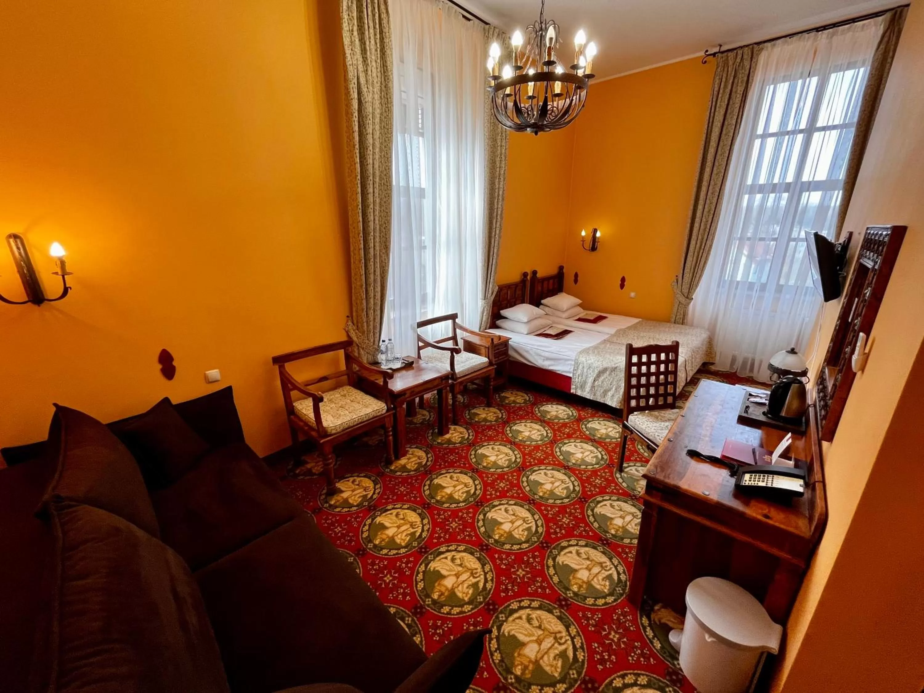 Photo of the whole room, Bed in Hotel Zamek Ryn